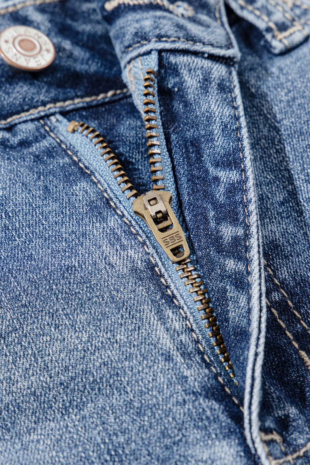 Dusk Blue High Rise Ripped Distressed Hem Flared Jeans - loveforevers