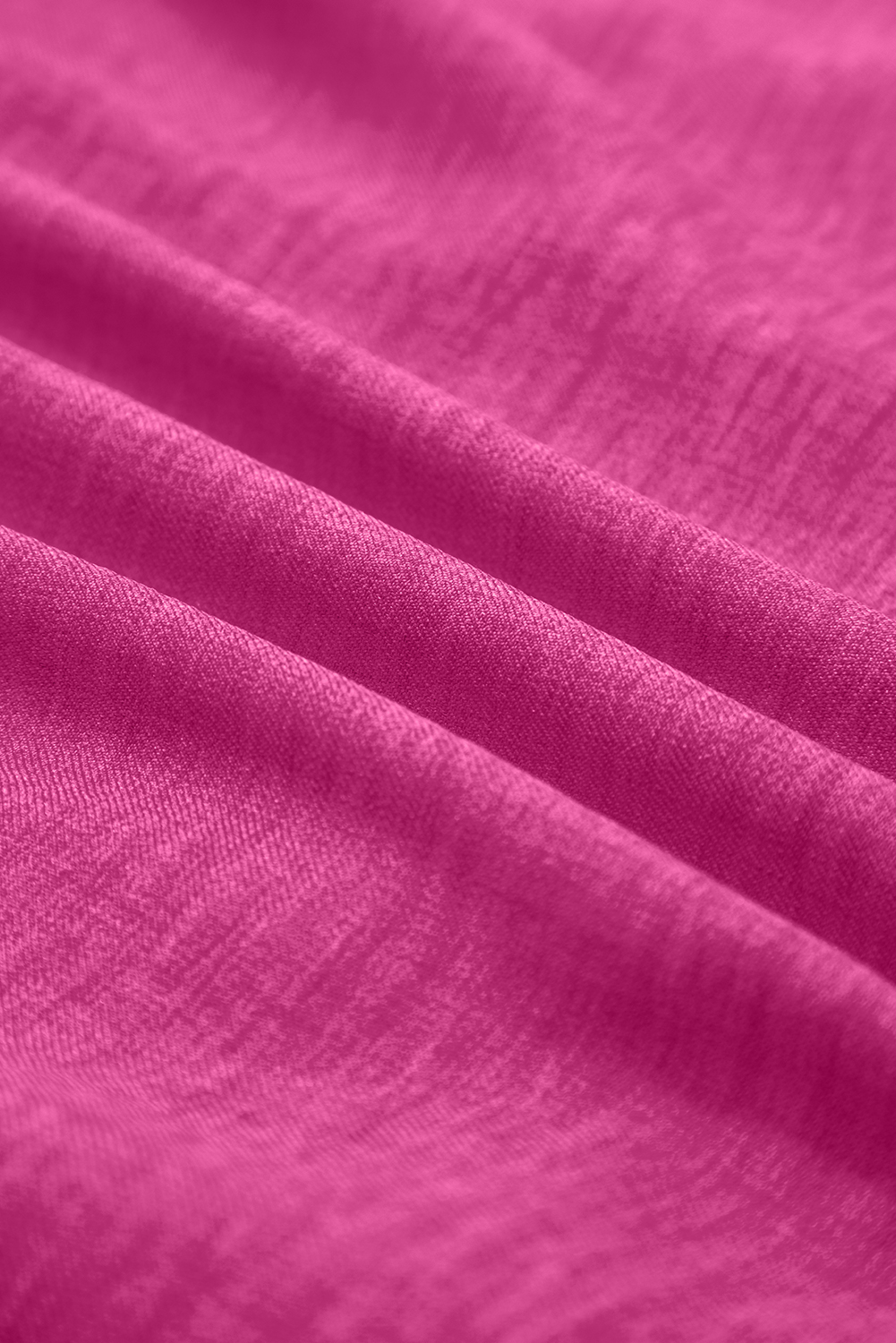 Bright Pink Knot Scoop Back Ruffle Hem Sleeveless Mini Dress - loveforevers