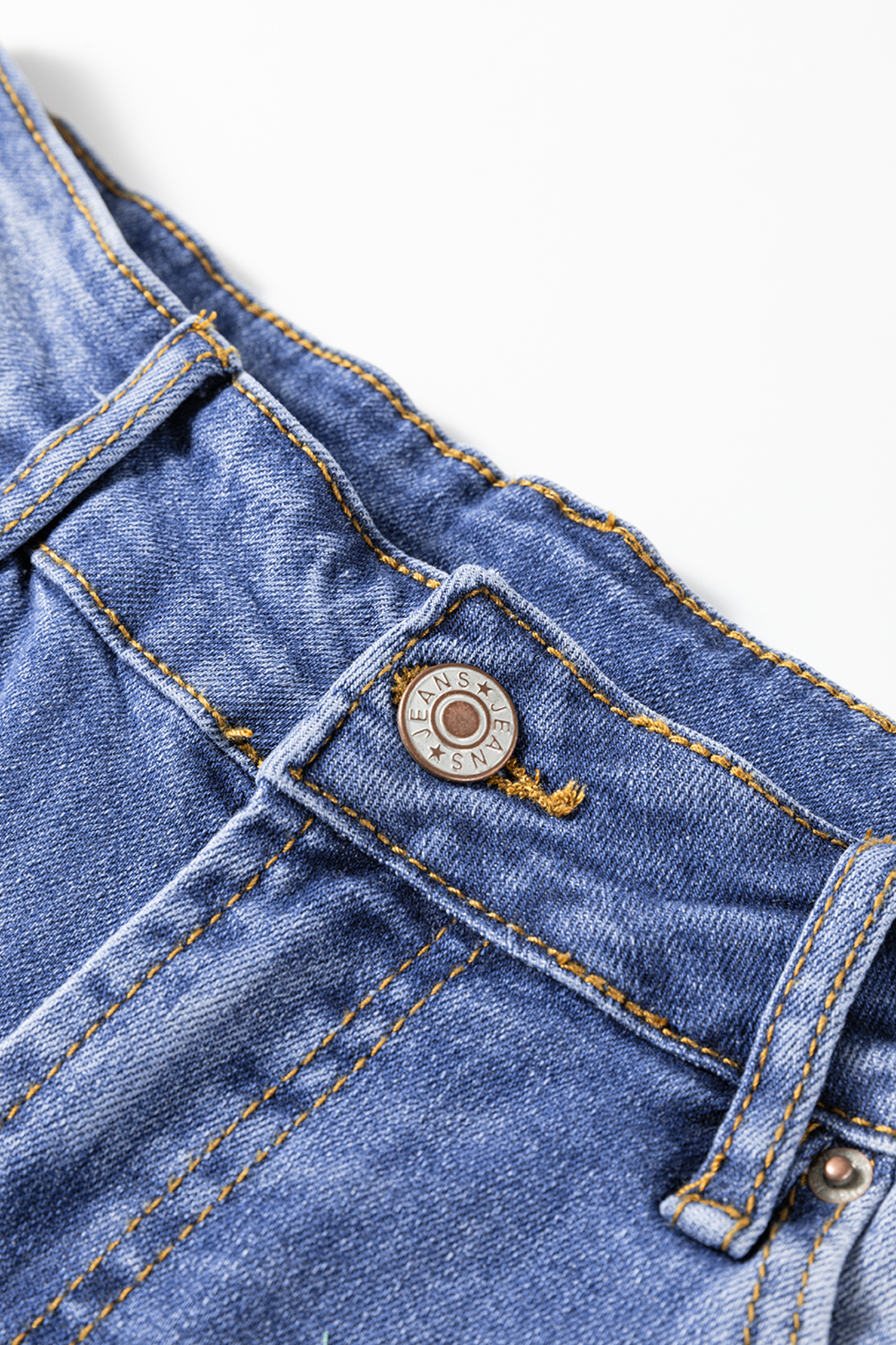 Myosotis Mid Rise Distressed Sneak Peek Straight Leg Jeans - loveforevers