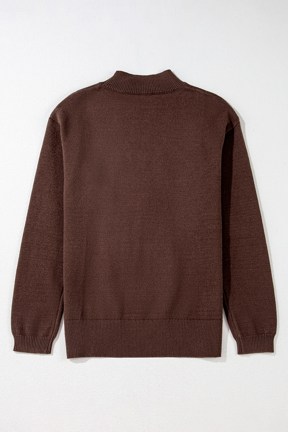 Coffee Western Howdy Boot Graphic High Neck Sweater - loveforevers