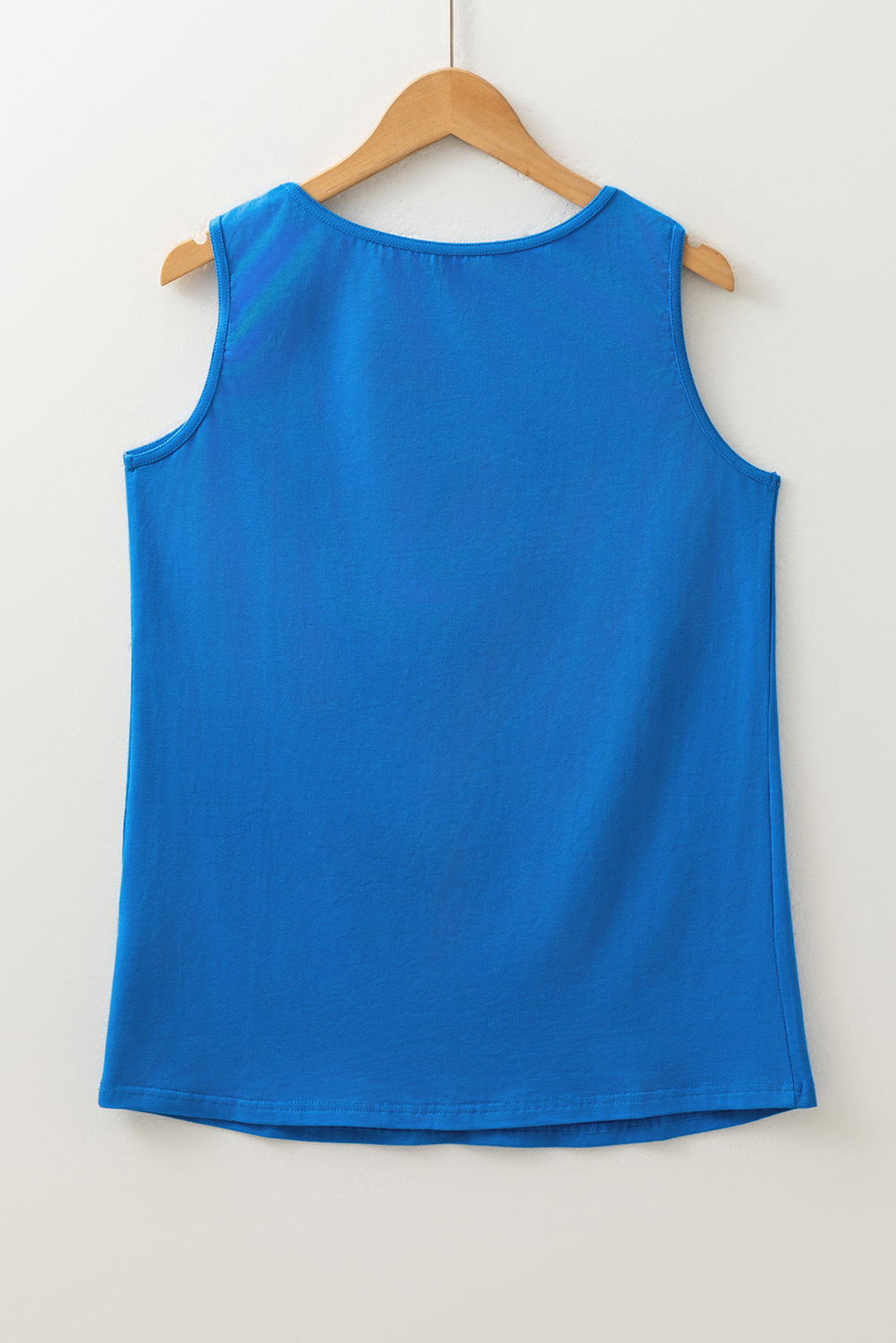 Blue Sun Graphic Casual Tank Top - loveforevers