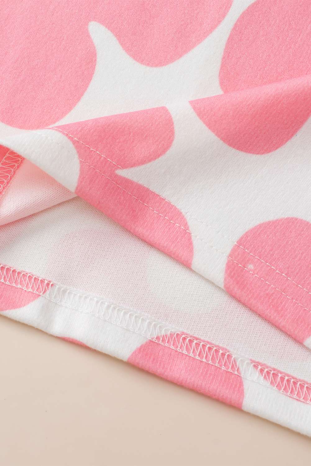 Pink Cute Flower Knitted V Neck Tank Top - loveforevers
