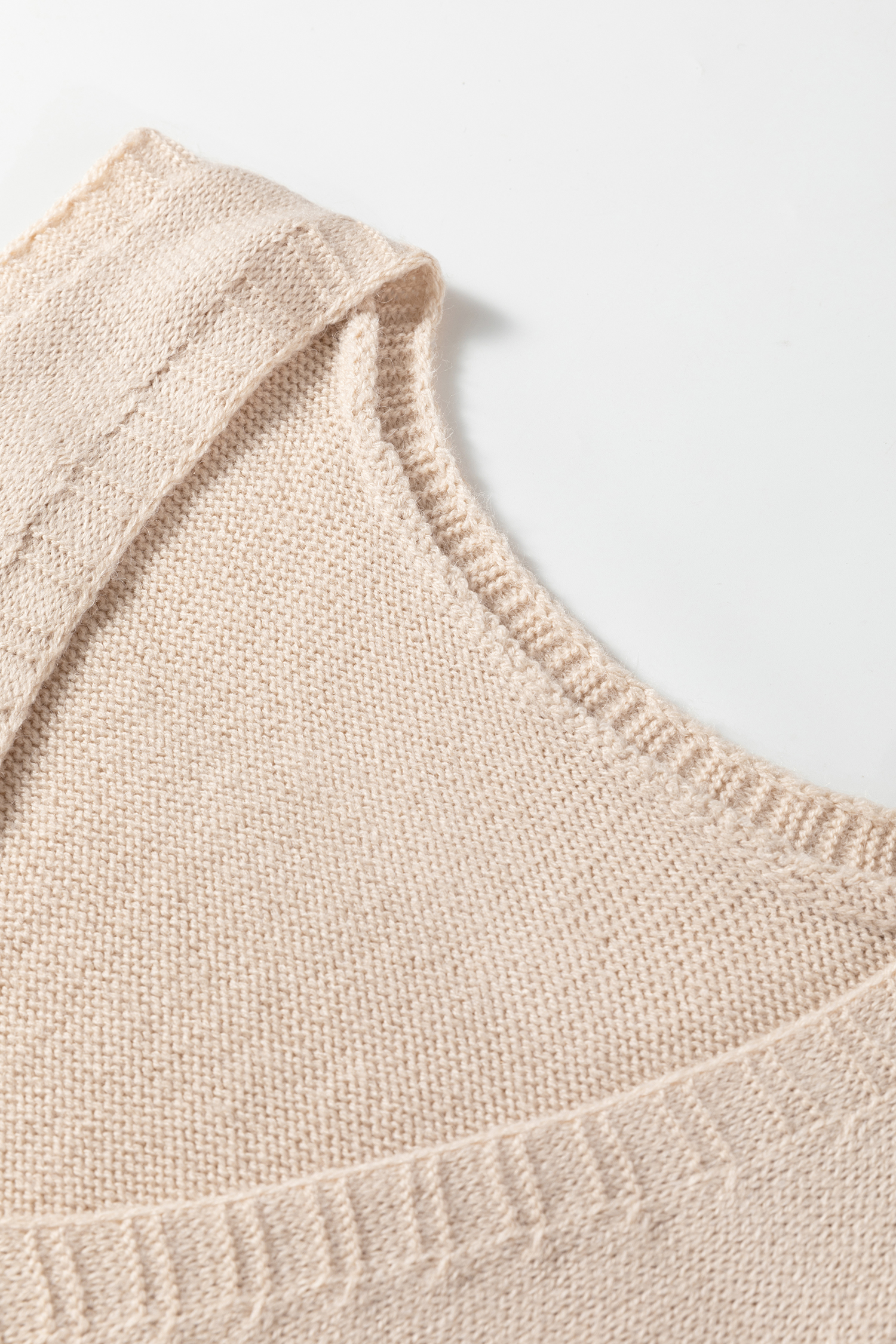 Dark Brown Ribbed Deep V Neckline Front Pocketed Loose Tunic Sweater Vest - loveforevers
