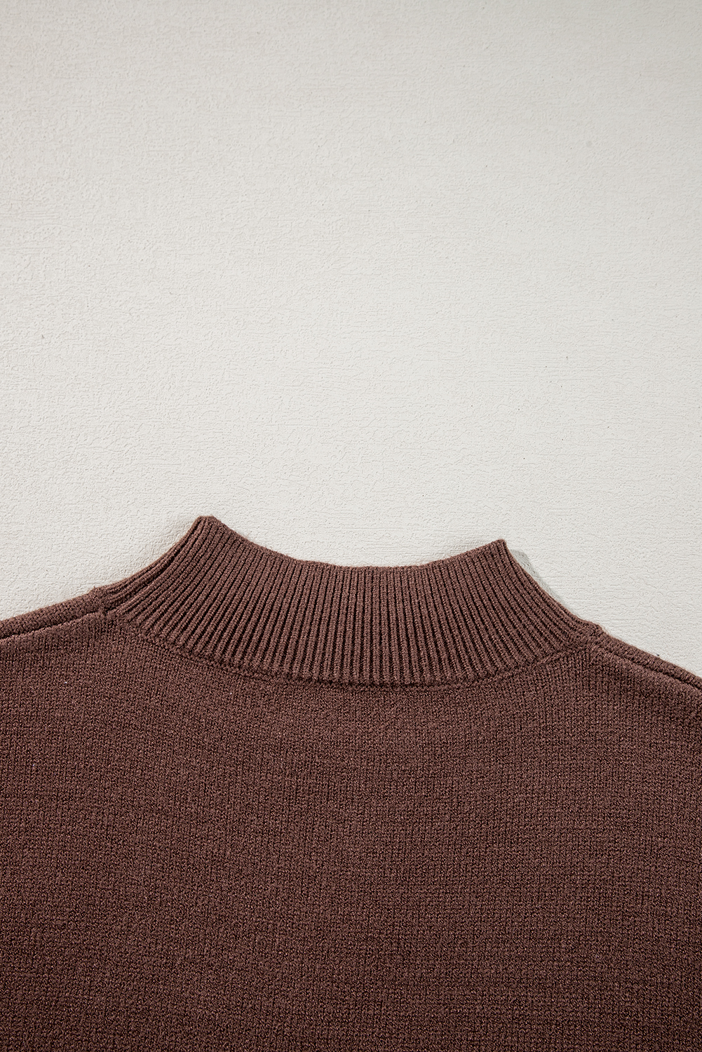 Coffee Western Howdy Boot Graphic High Neck Sweater - loveforevers