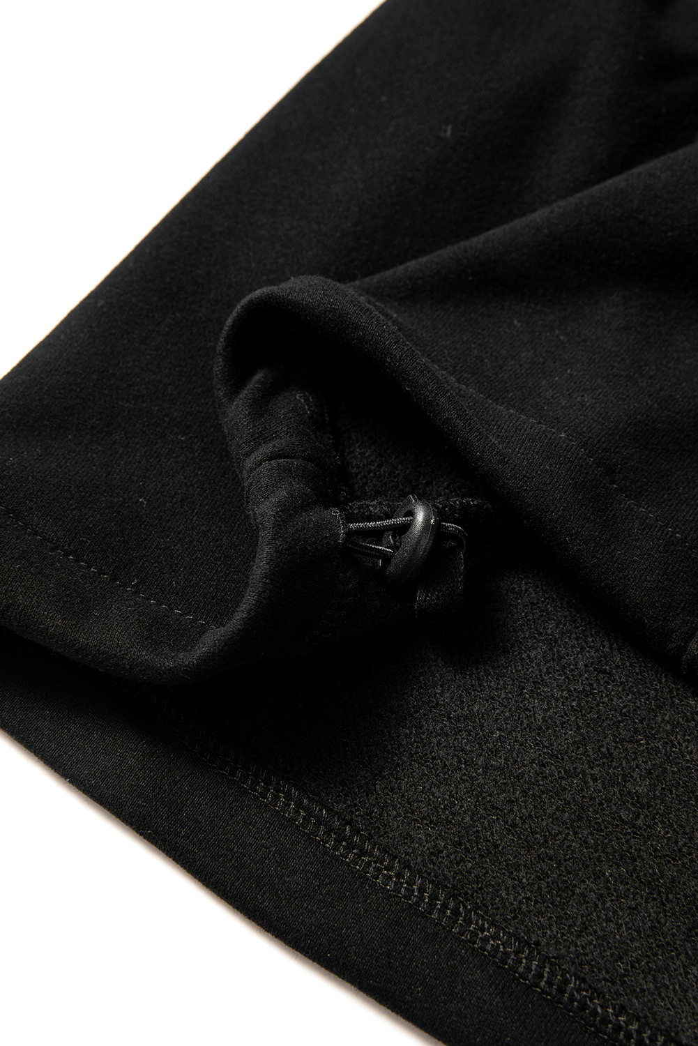 Bonbon Fleece Lined Half Zipper Kangaroo Pockets Loose Hoodie - loveforevers