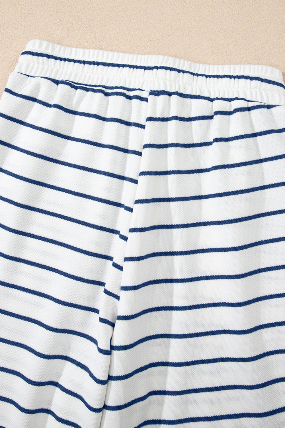 Sail Blue Casual Wide Leg 2pcs Pants Set - loveforevers