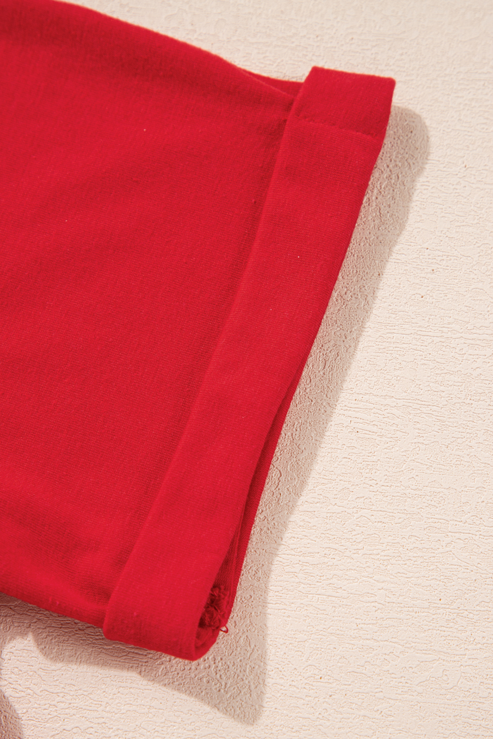 Red Merry Christmas Graphic Crewneck T Shirt - loveforevers