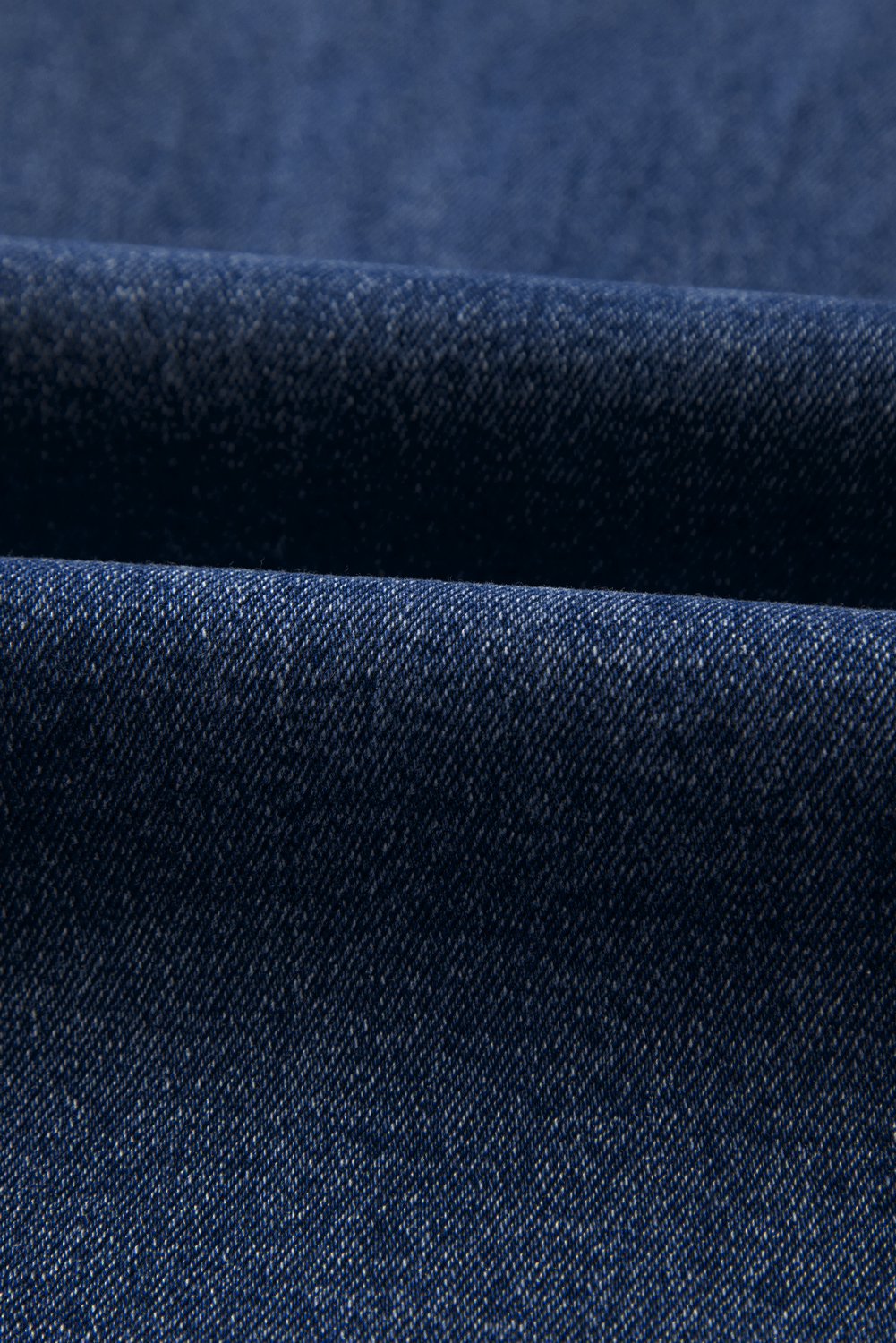 Real Teal Raw Hem Unique Cuffs Straight High Rise Loose Jeans - loveforevers