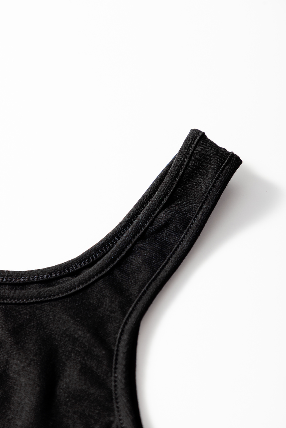 Black Peekaboo Wide Leg Square Neck Sleeveless Jumpsuit - loveforevers