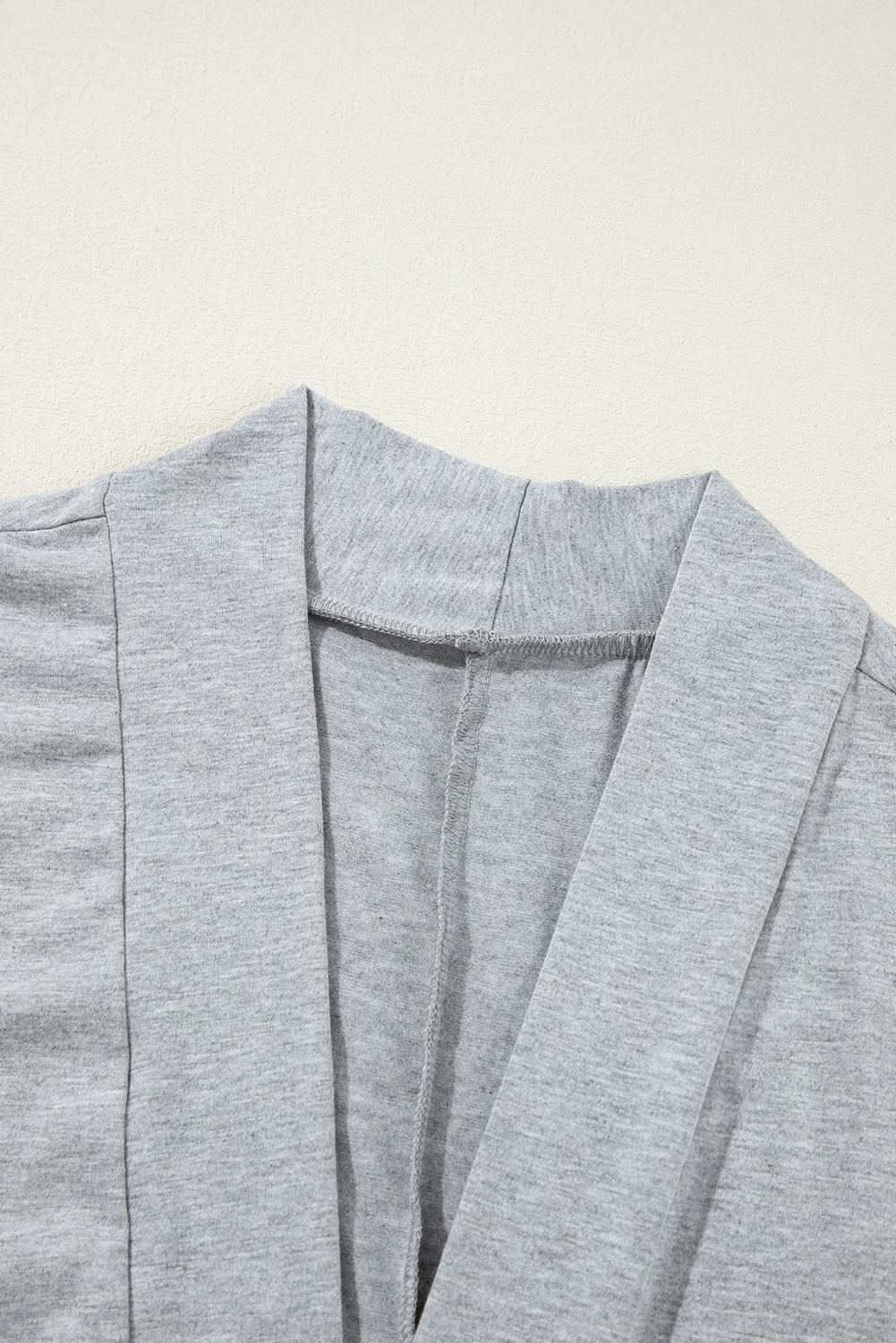 Parchment Split Long Cardigan and Skinny Pants Lounge Set - loveforevers