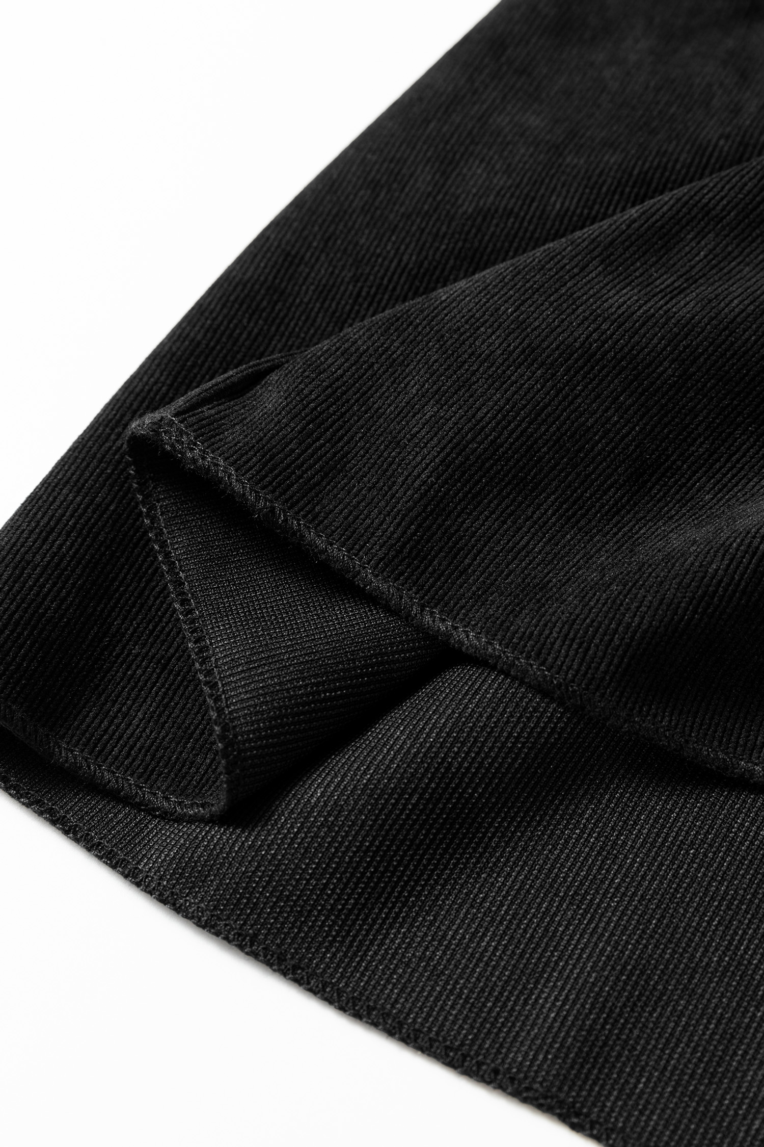 Black Lantern Sleeve Tiered Mini Dress - loveforevers