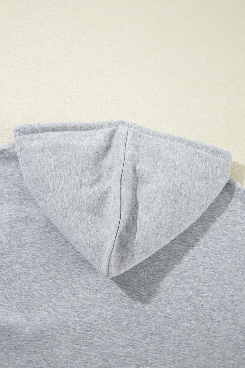 Valerian Fleece Lined Kangaroo Pocket Drawstring Chunky Hoodie - loveforevers