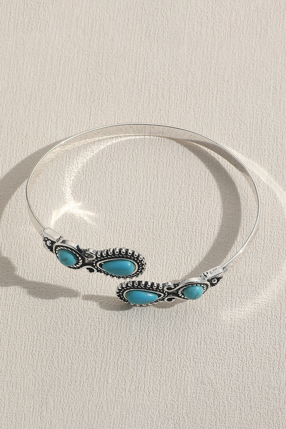 Skobeloff Western Turquoise Stone Bracelet - loveforevers