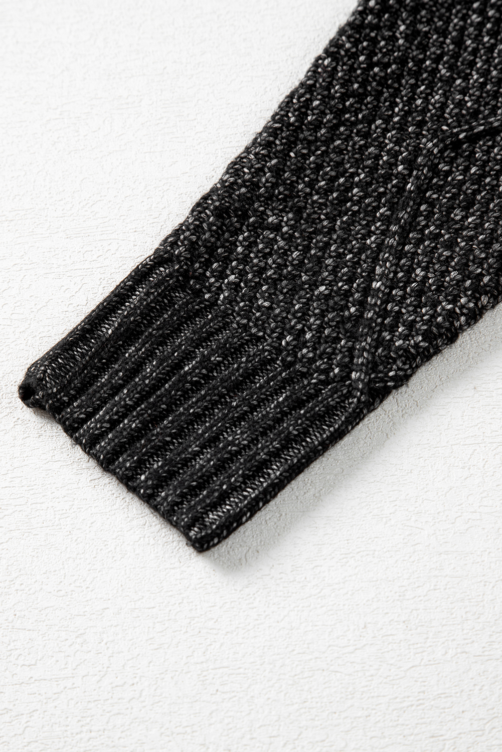Parchment Cable Knit Drop Shoulder Loose Fit Sweater Dress - loveforevers