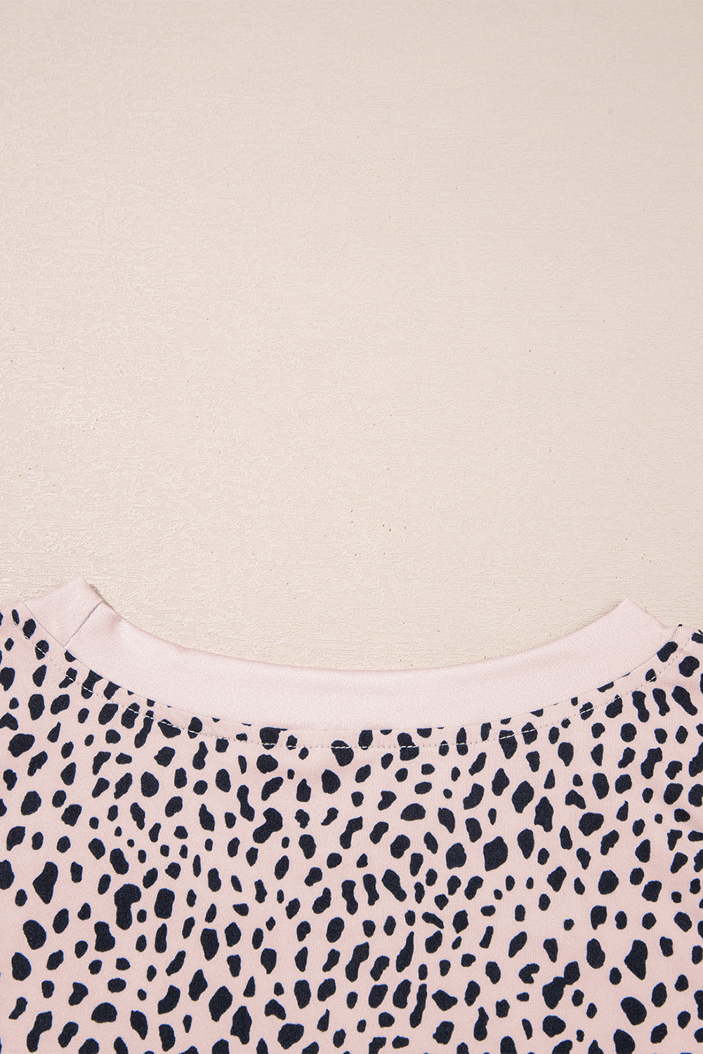 Apricot Leopard Round Neck Tank Top - loveforevers