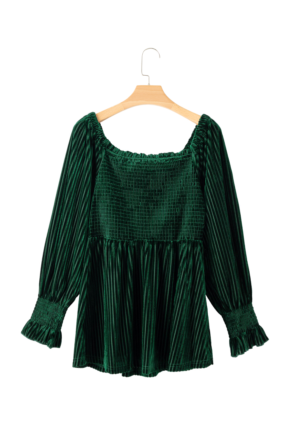 Red Tie Back Square Neck Velvet Babydoll Dress - loveforevers