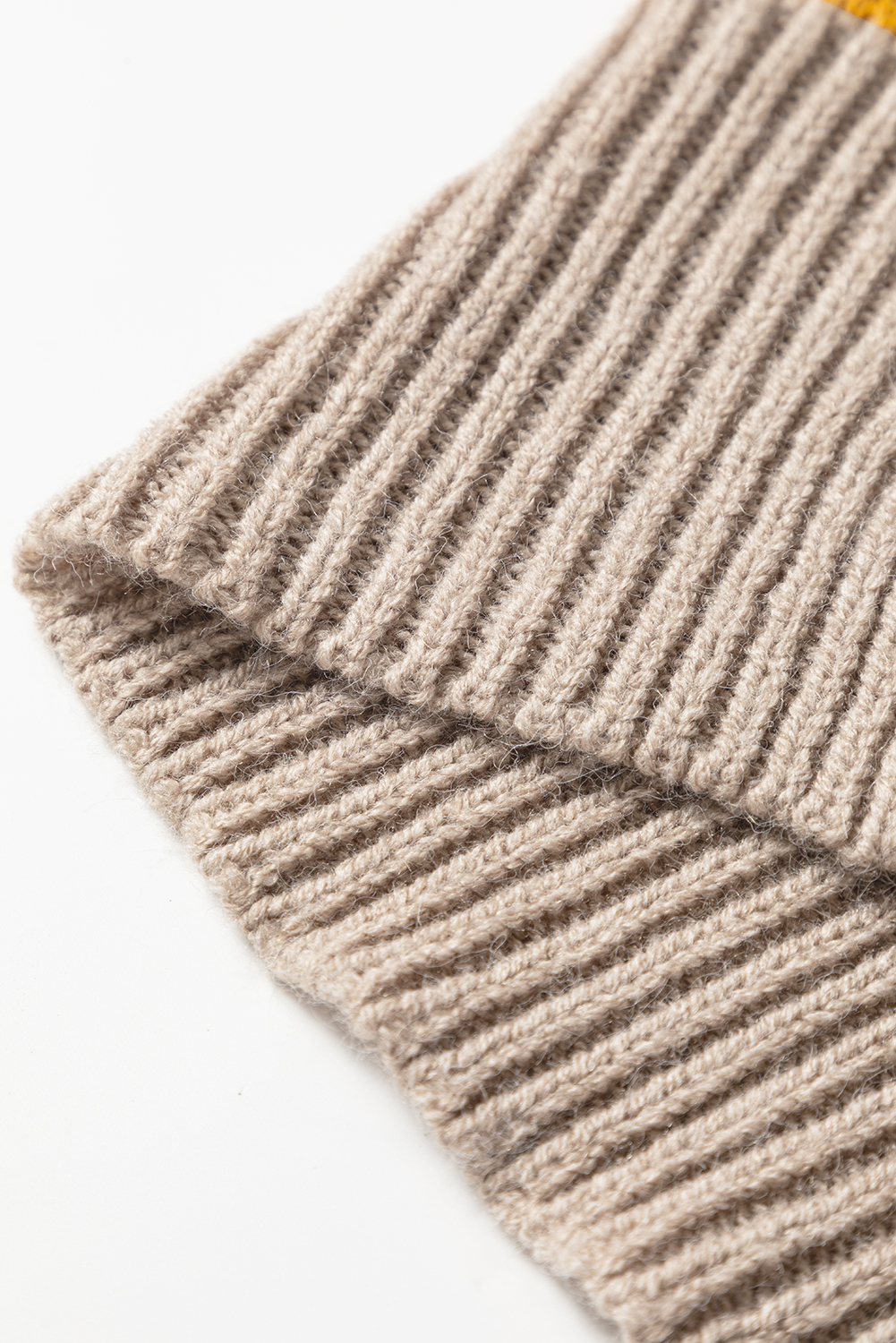 Multicolour Stripe Drop Shoulder Crew Neck Sweater - loveforevers