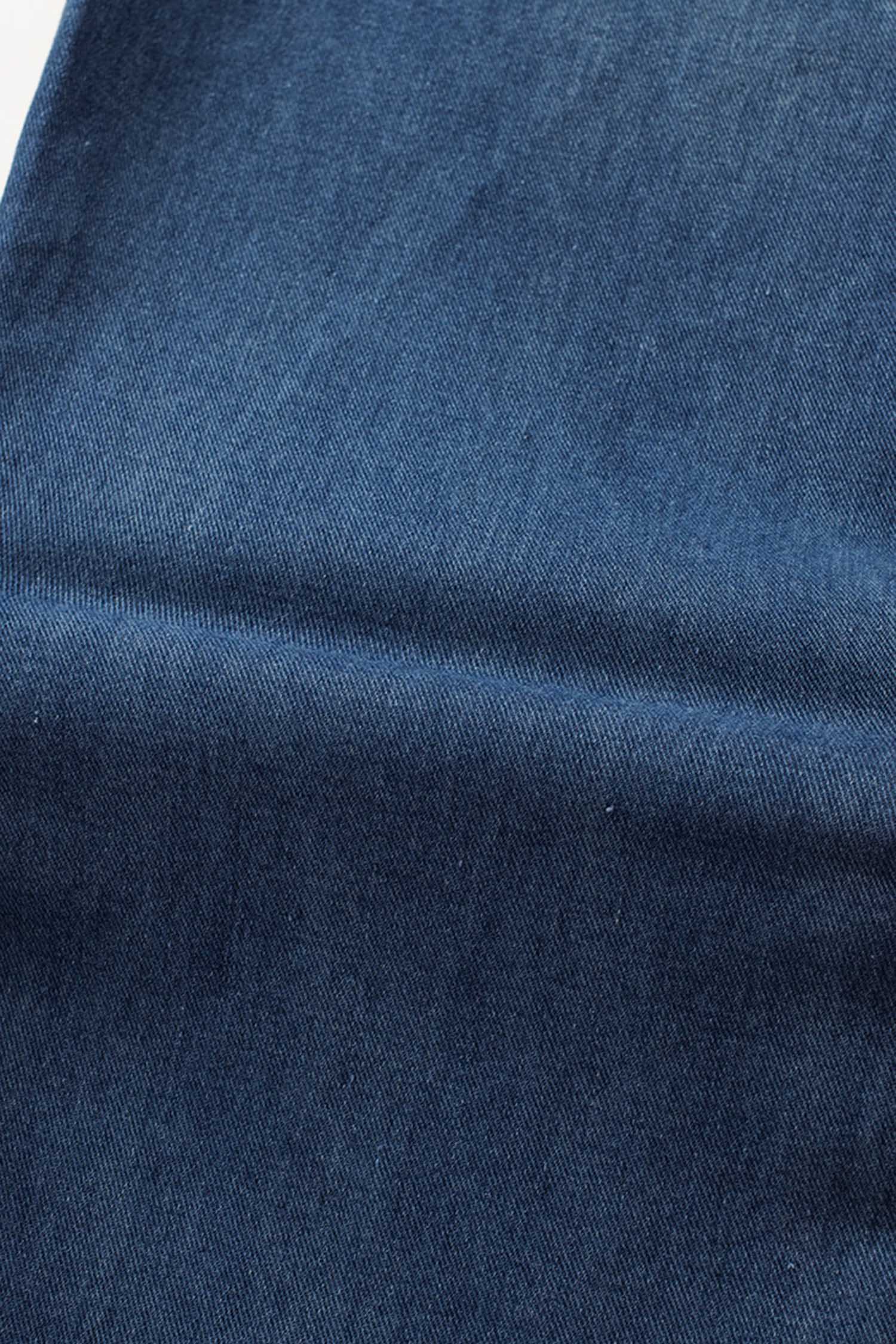 Dark Blue Crossed Tie Straps Bib Pocket Loose Denim Overalls - loveforevers