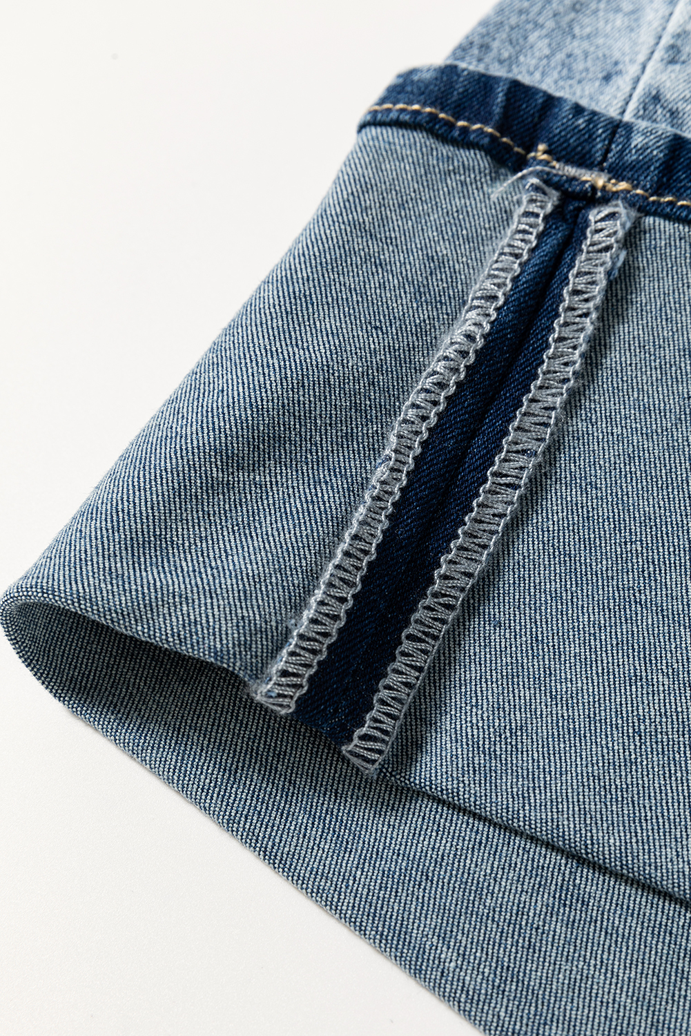 Myosotis High Rise Button Zip Fly Medium Wash Jeans - loveforevers