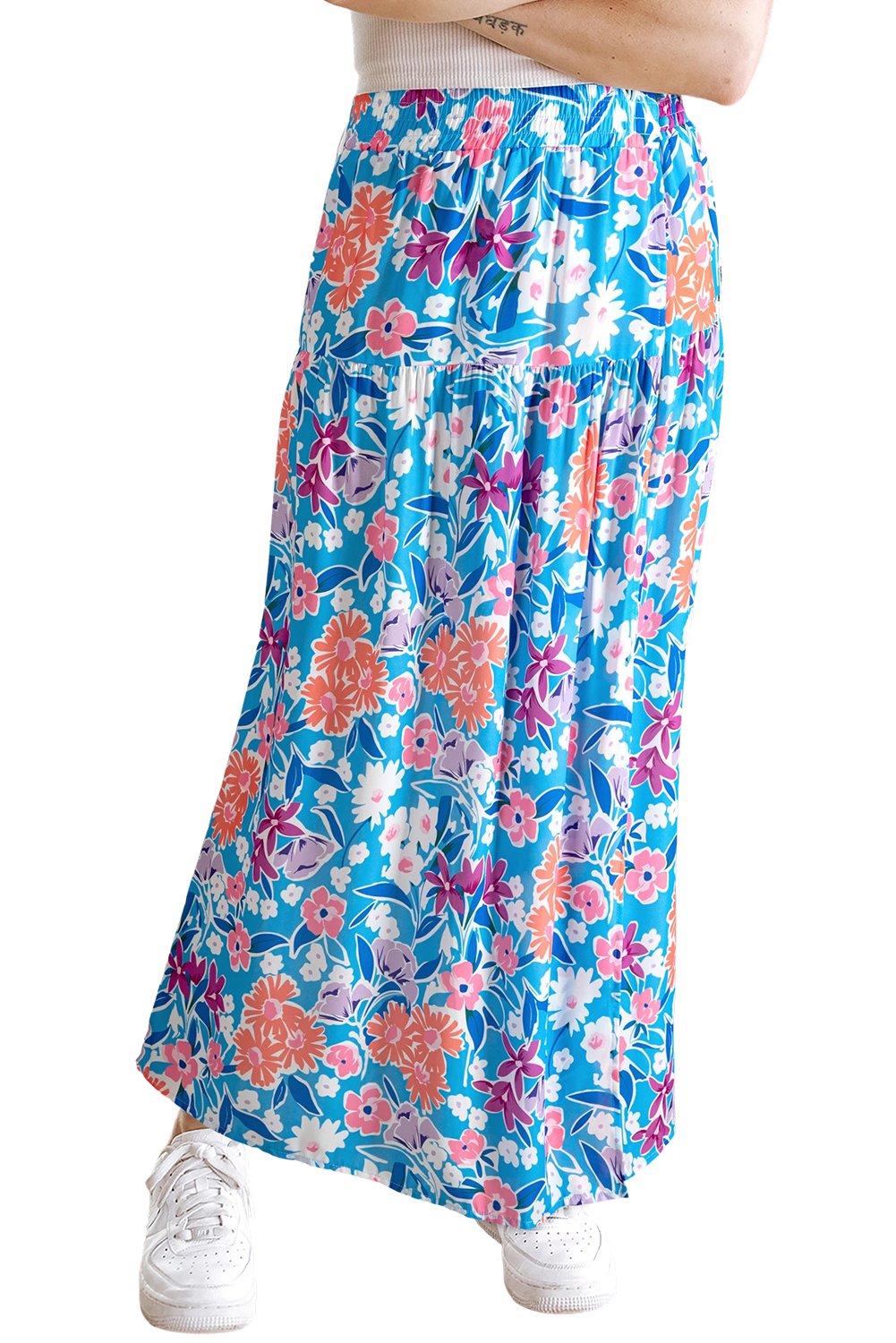 Blue Sunflower Boots Graphic Western Fashion T Shirt - loveforevers