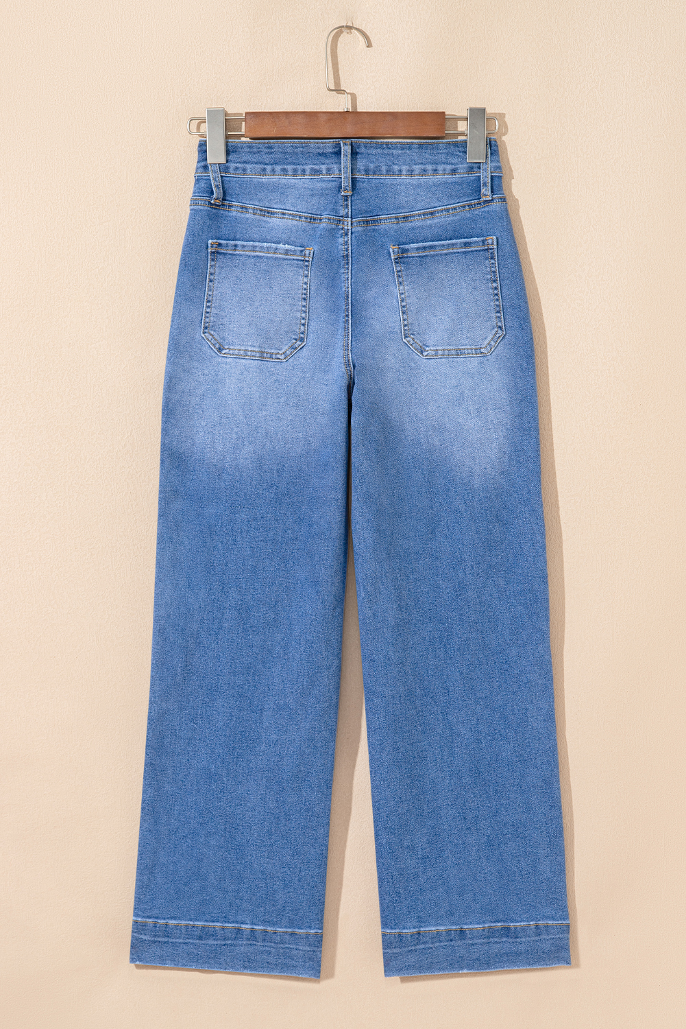 Breen Cropped High Rise Wide Leg Jeans - loveforevers
