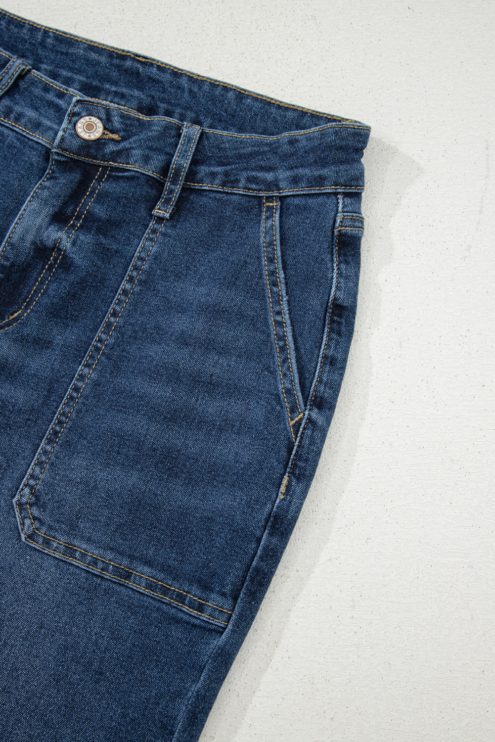 Breen Cropped High Rise Wide Leg Jeans - loveforevers