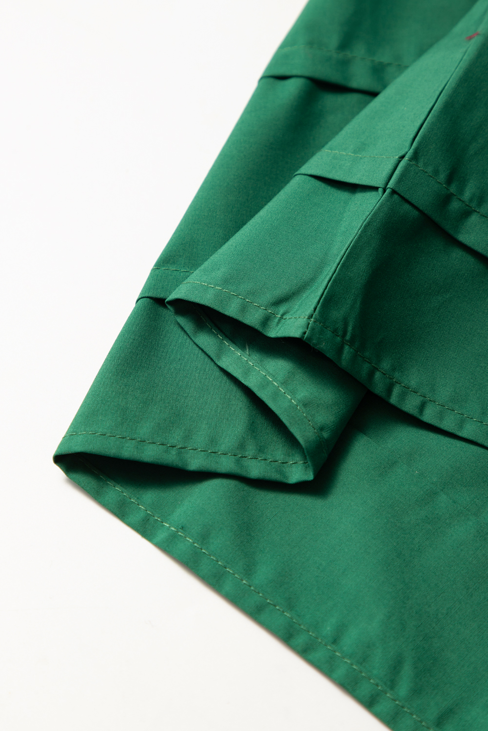 Green Stripe Woven Ruffled Sleeveless Mini Dress - loveforevers