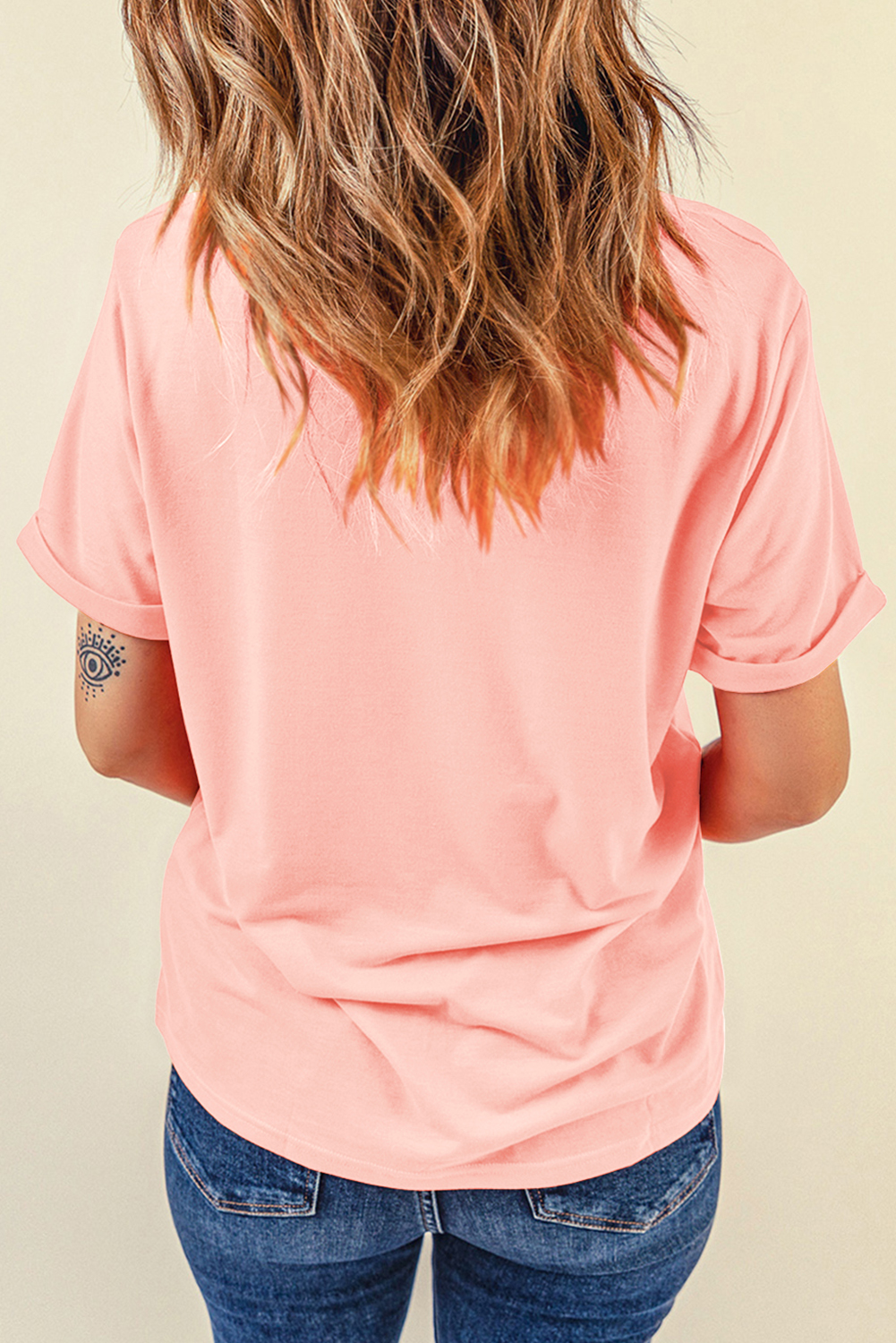 Pink Summer Food Bow Crawfish Printed T Shirt - loveforevers