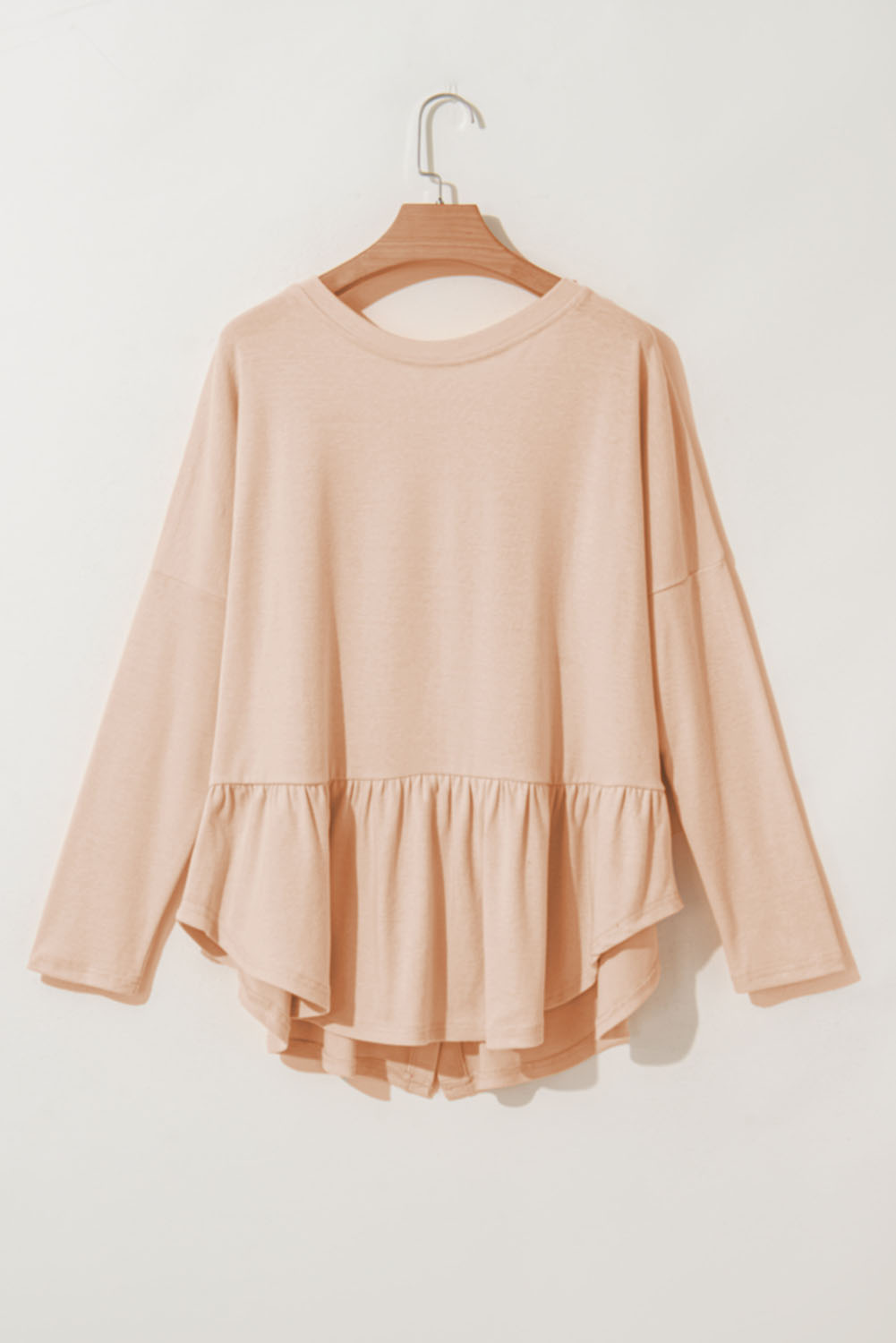 Jet Stream Ruffled V Neck Buttoned V Neck Shirt - loveforevers