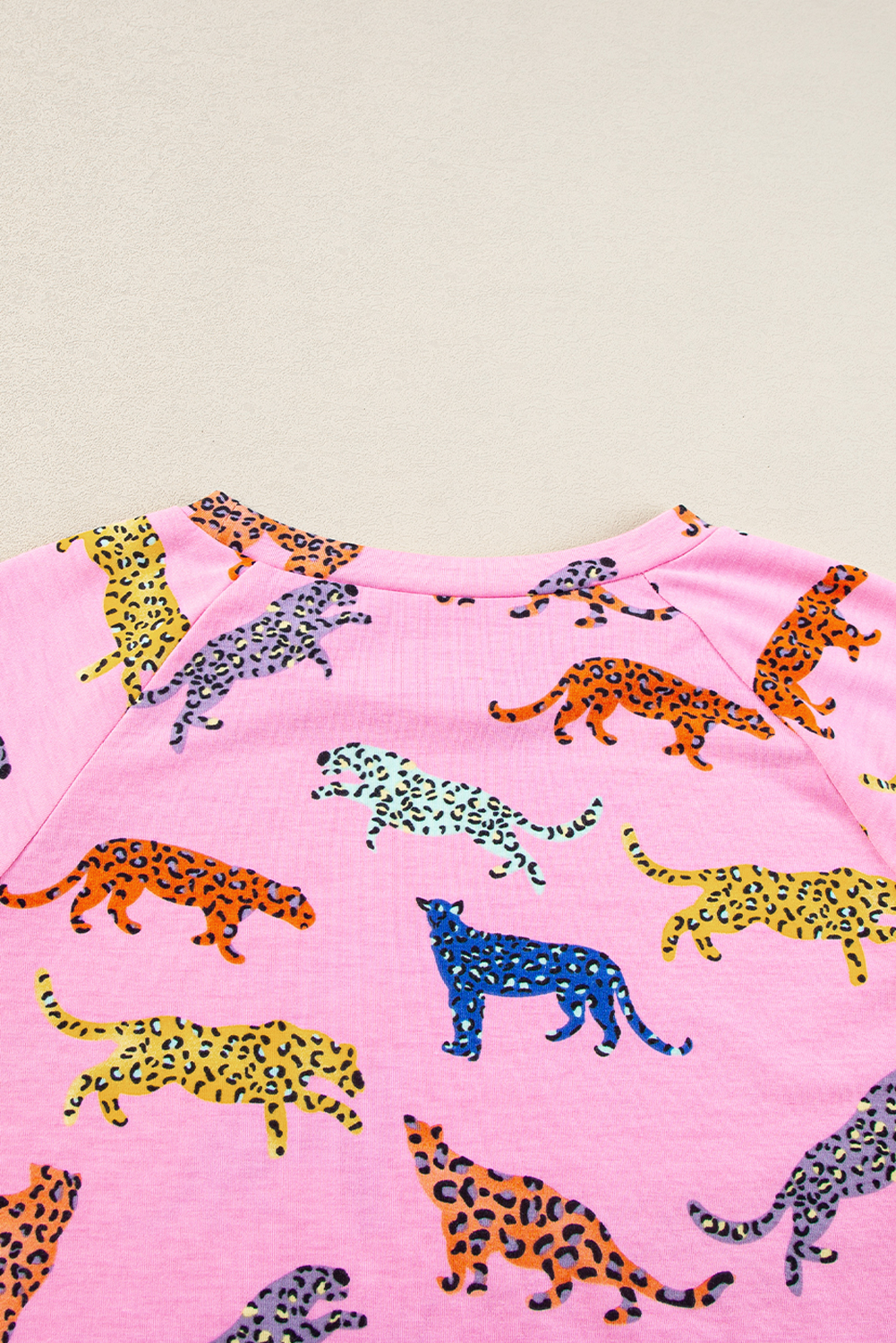 Pink Cheetah Print Shirt and Pants Pajama Set - loveforevers