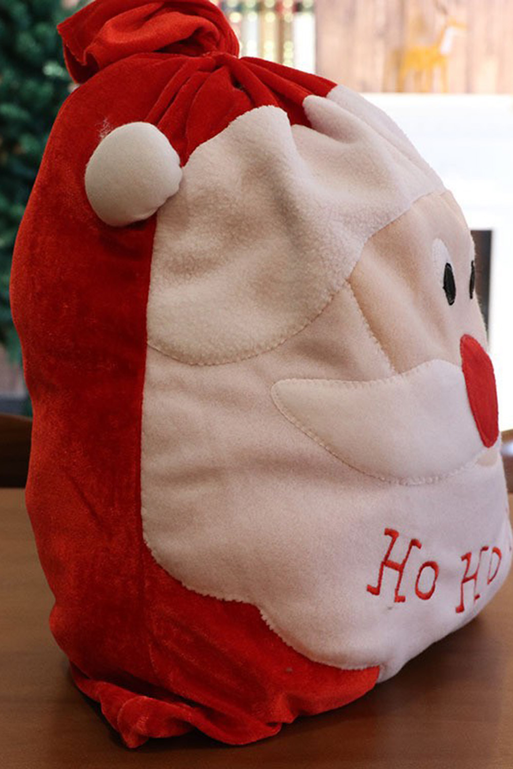 Red HO HO HO Santa Claus Christmas Gift Bag - loveforevers