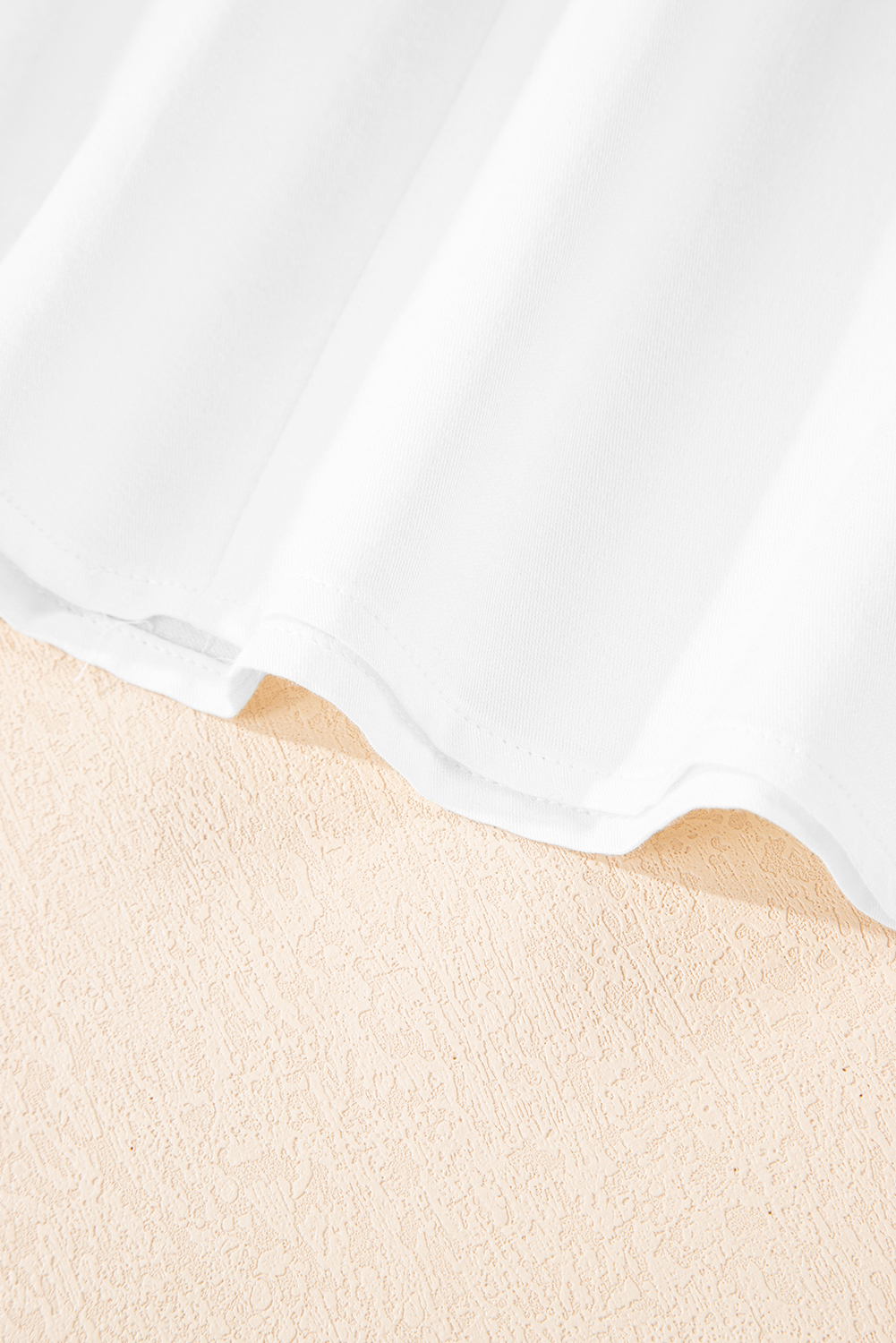 White Customizable Knot Straps Smocked Bodice Tiered Blank Maxi Dress - loveforevers