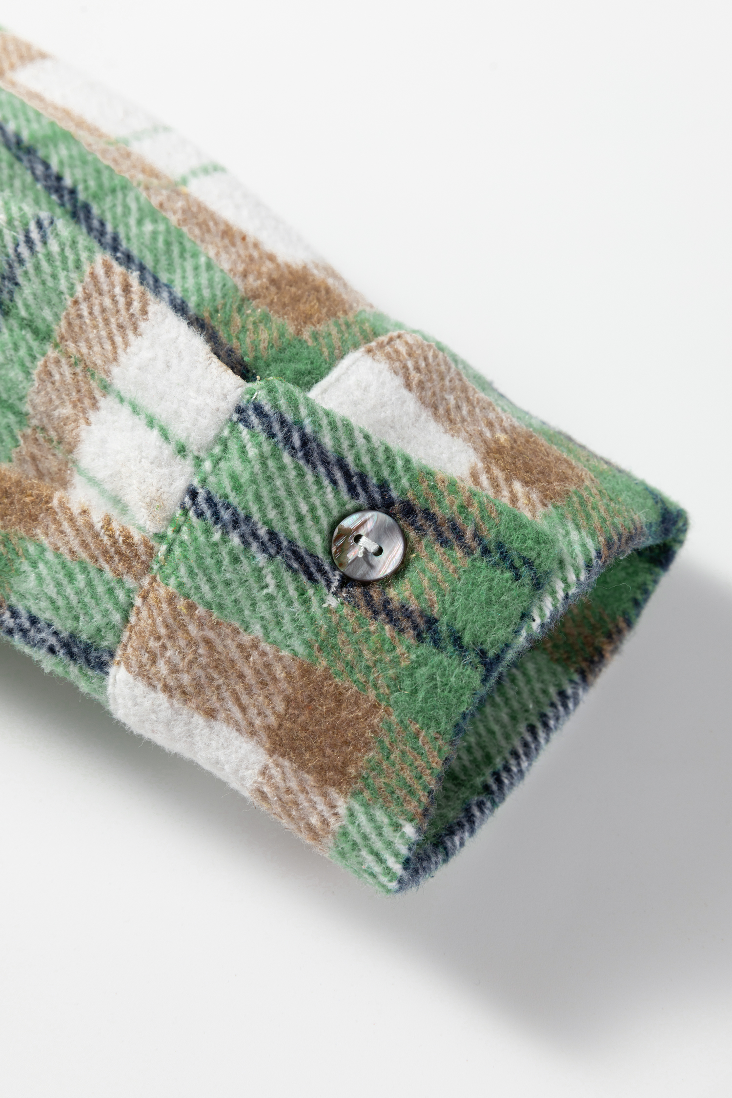 Red Christmas Plaid Casual Flannel Shacket - loveforevers