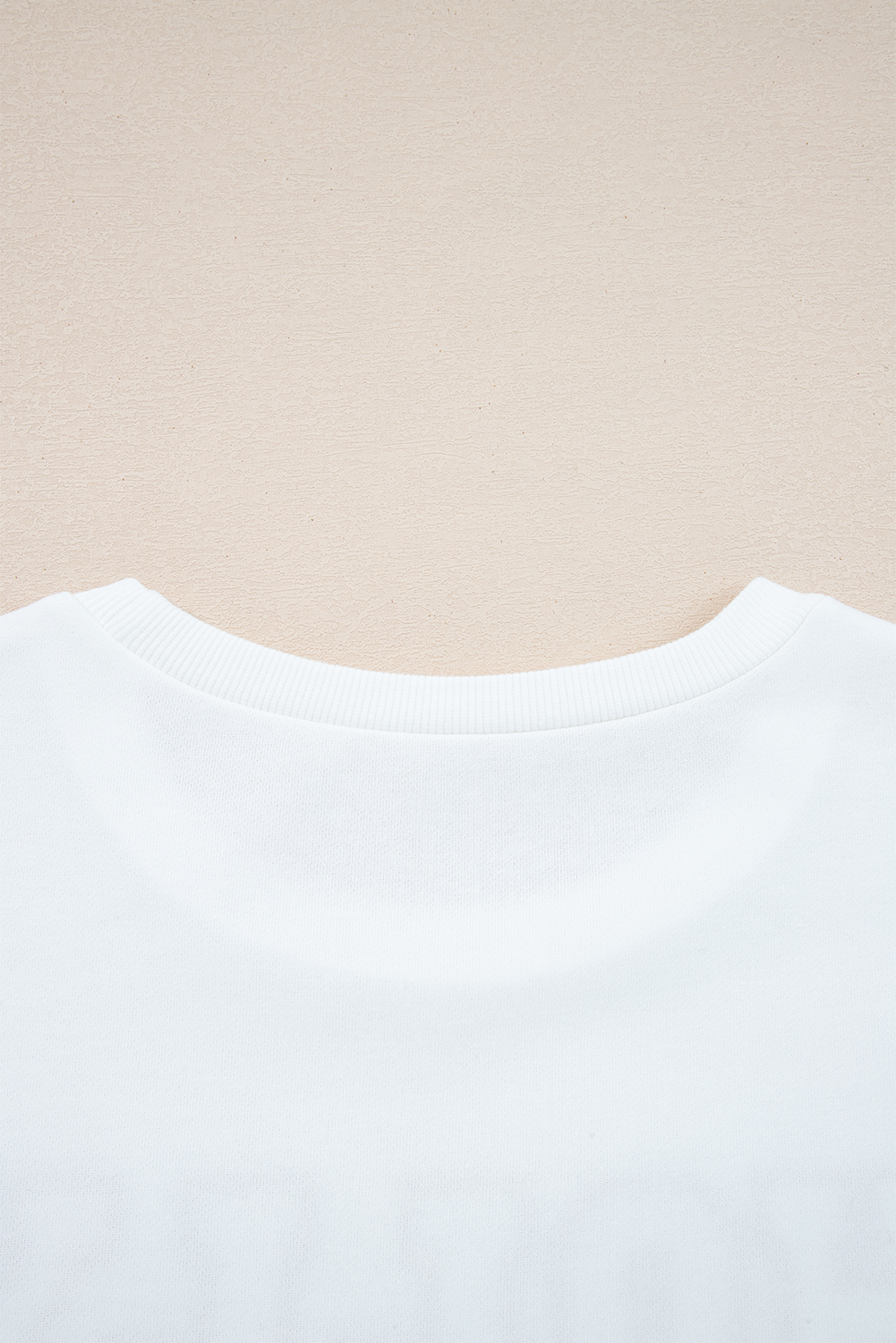 White HOLLY JOLLY Embroidered Graphic Pullover Sweatshirt - loveforevers