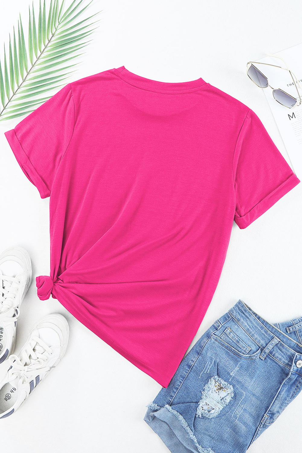 Rose Red Western MAMA Print Crew Neck T Shirt - loveforevers