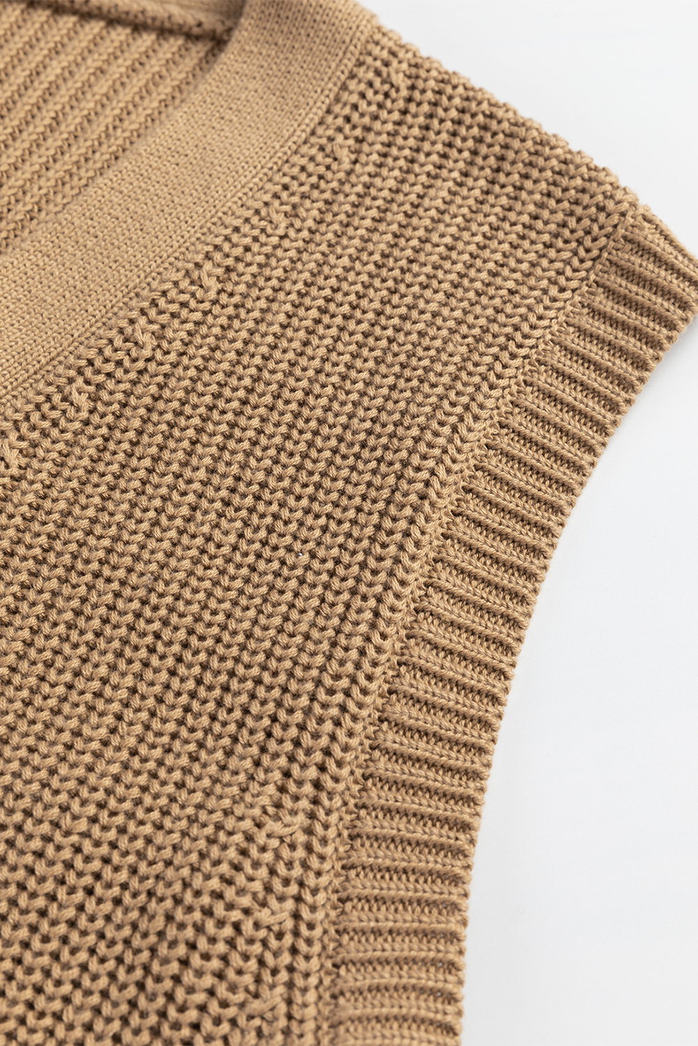 Parchment V Neck Buttoned Front Sweater Vest - loveforevers