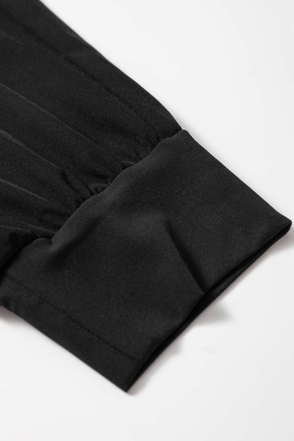 Black Elastic High Waist Pocketed Cargo Jogger Pants - loveforevers