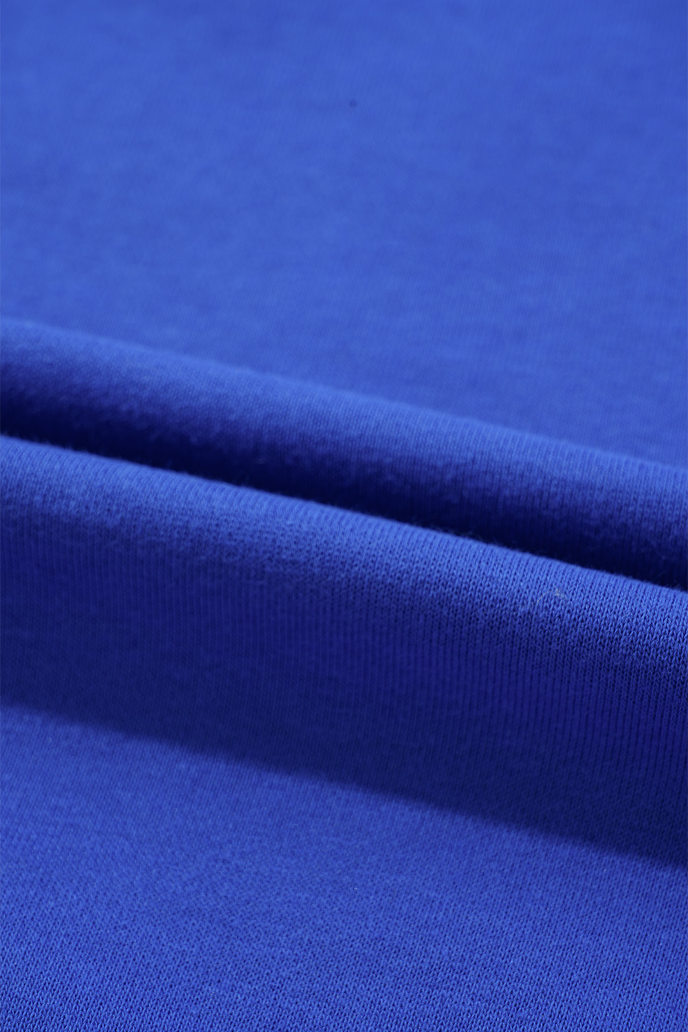 Dark Blue Game Day Crew Neck Graphic Pullover Sweatshirt - loveforevers