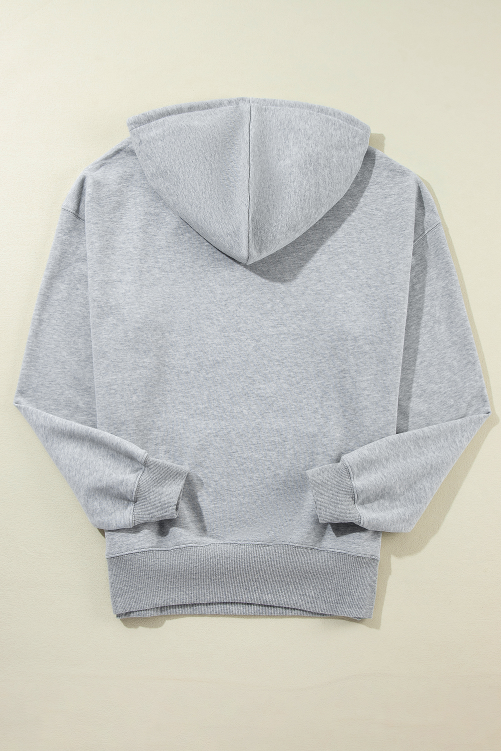 Valerian Fleece Lined Kangaroo Pocket Drawstring Chunky Hoodie - loveforevers