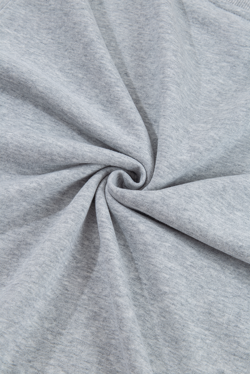 Navy Blue Plain Drop Shoulder Crewneck Pullover Sweatshirt - loveforevers