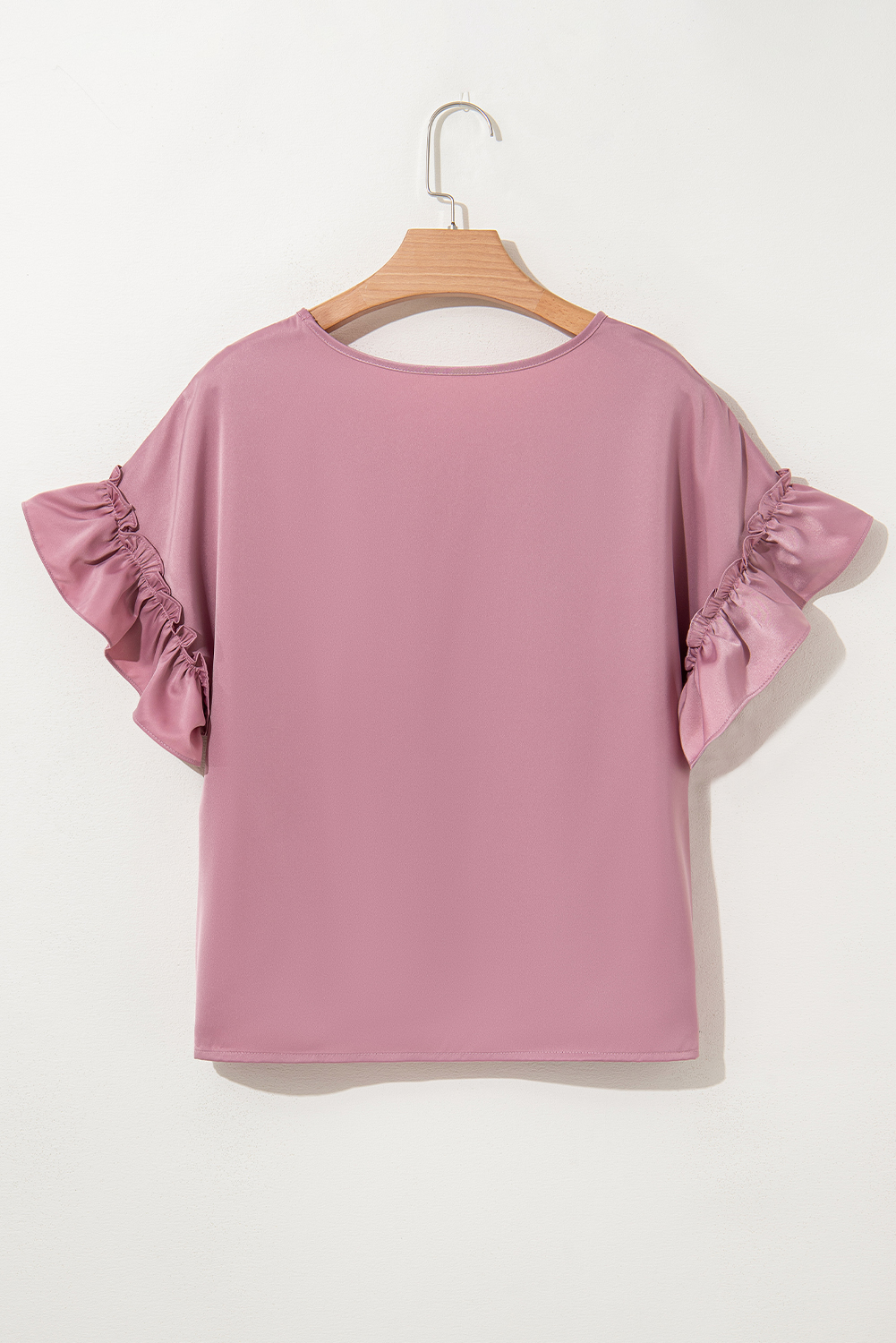 Toadstool Satin Ruffle Sleeve Top - loveforevers