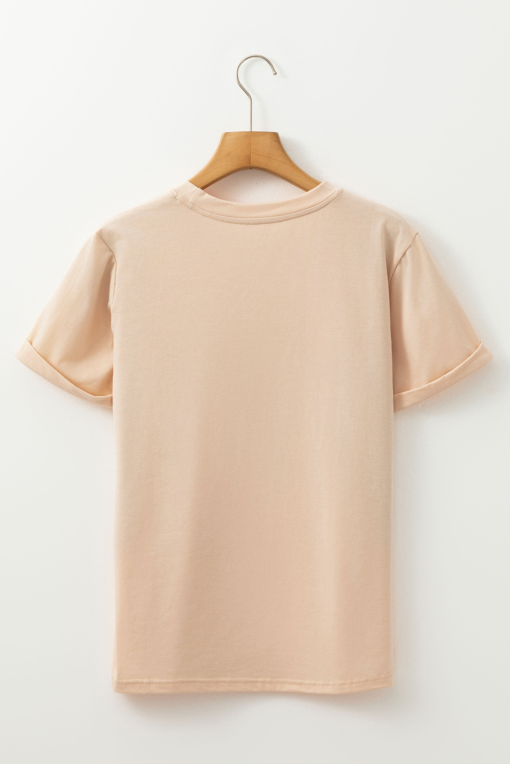 Khaki Thanksgiving Bowknot Turkey Graphic Crewneck Tee - loveforevers