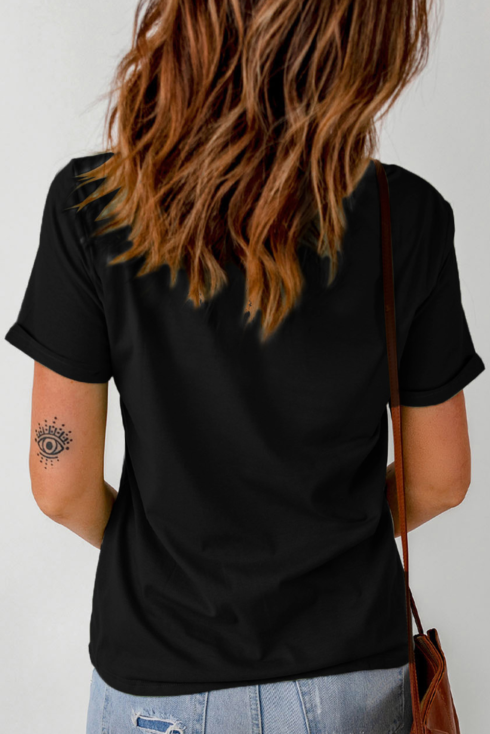White Thanksgiving Slogan Print Crew Neck T Shirt - loveforevers