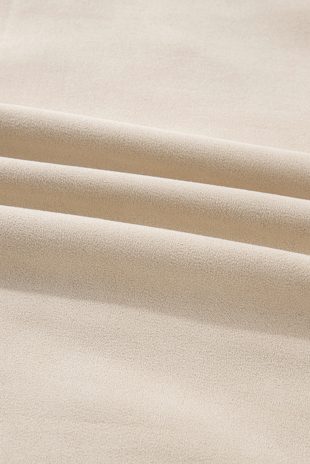 Parchment Suede Sherpa Lined Western Loose Jacket - loveforevers