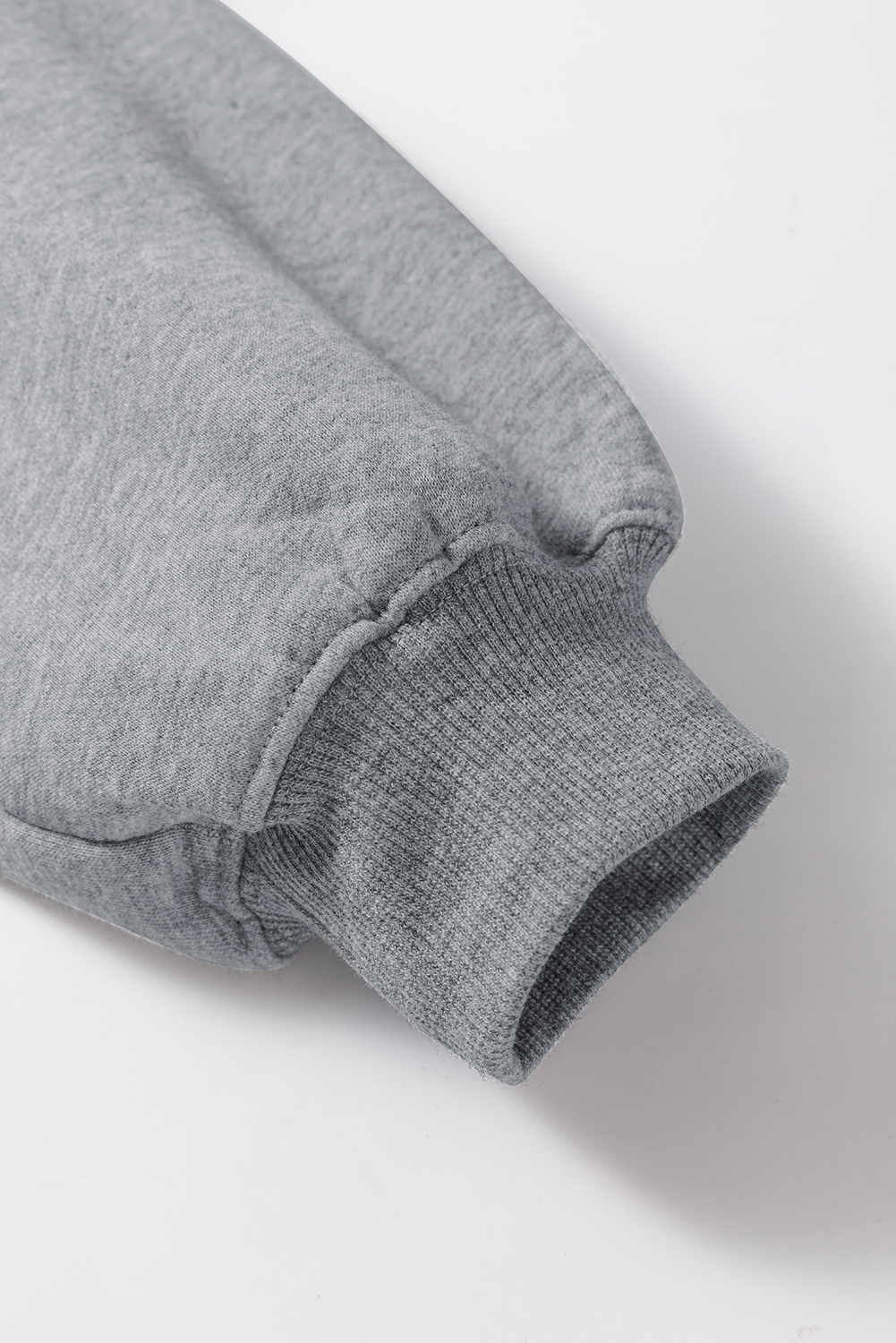 Gray Solid Drop Shoulder Hoodie and Joggers Activewear Set - loveforevers