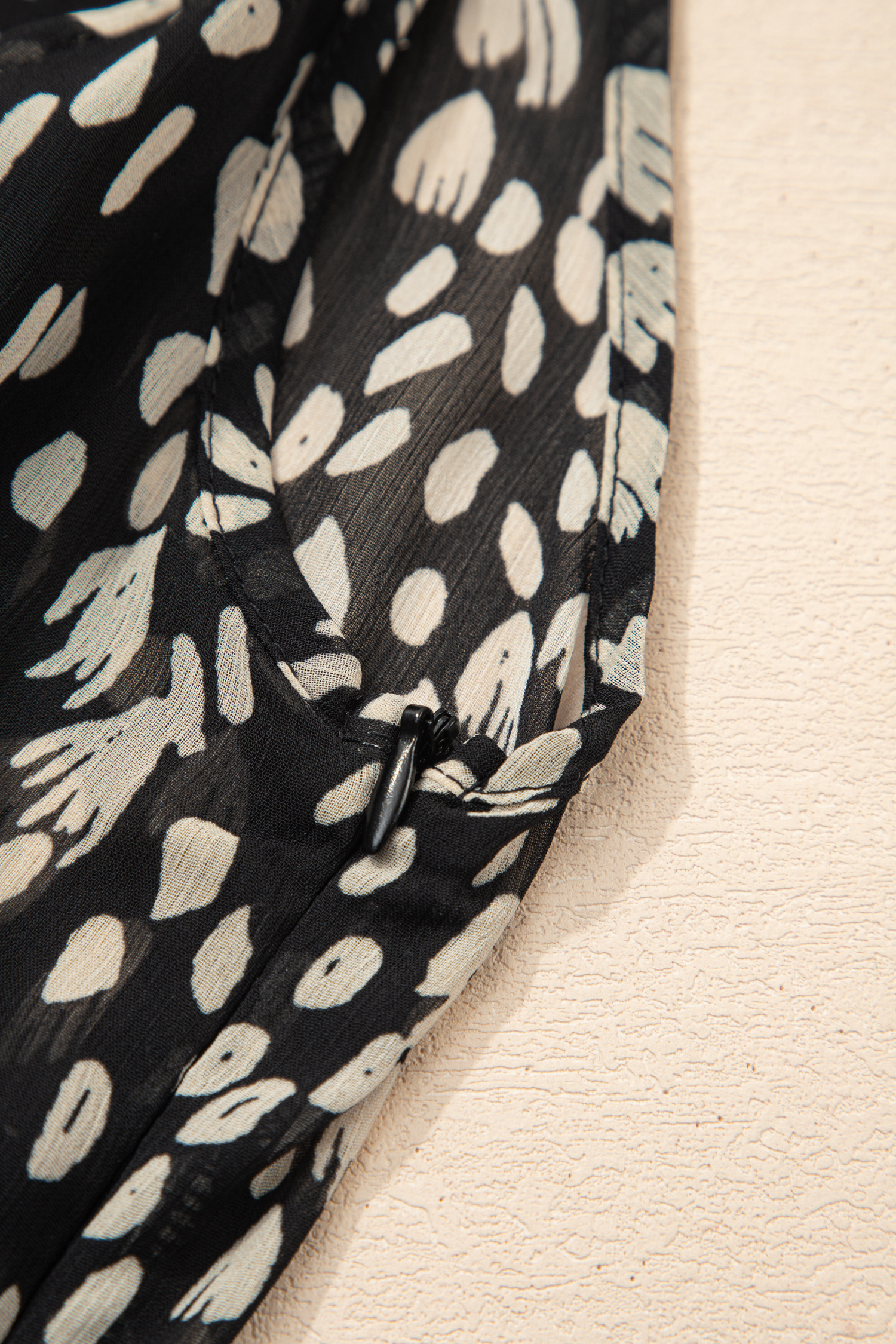 Black Printed Sleeveless Maxi Dress - loveforevers