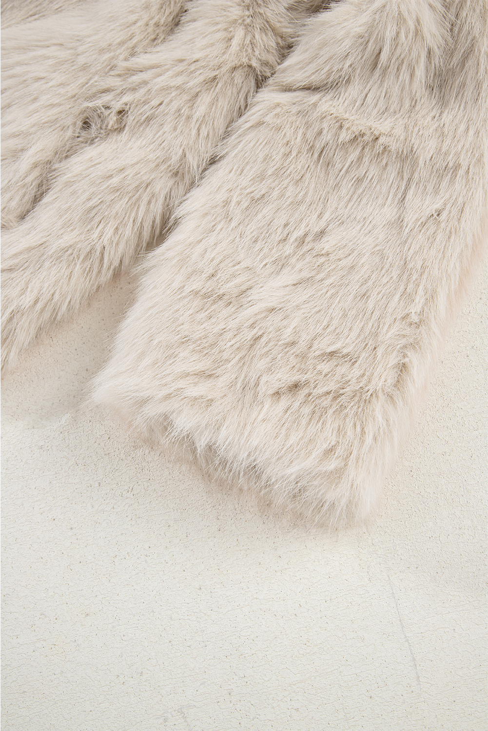 Jet Stream Luxurious Faux Fur Large Collar Winter Coat - loveforevers