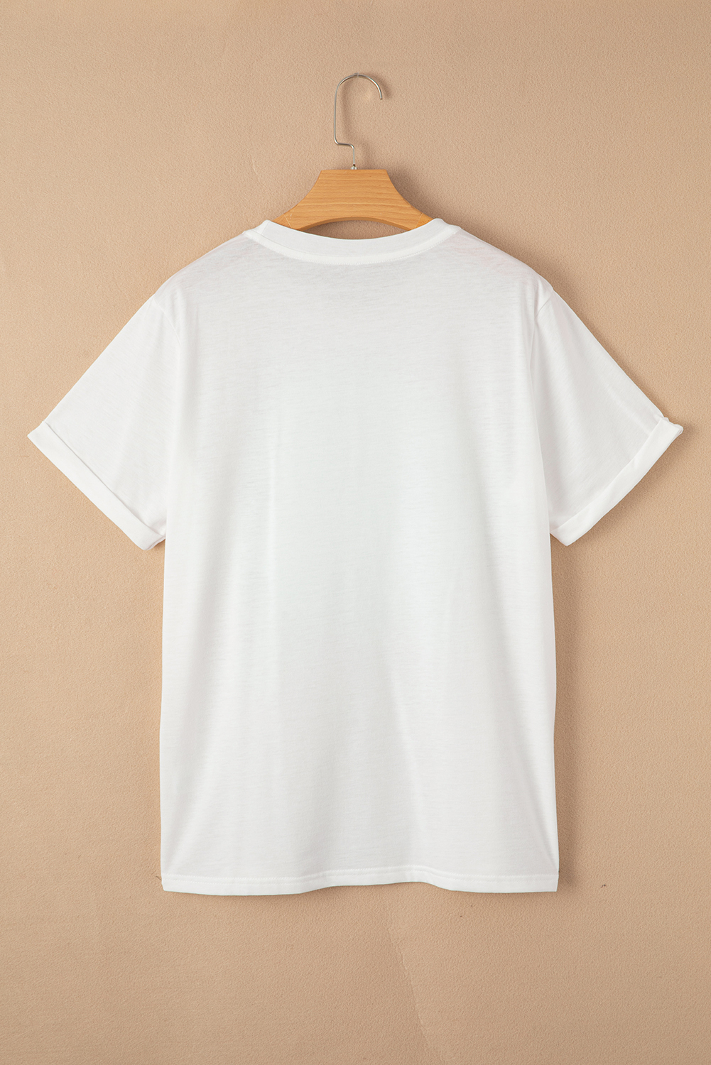 White PARTY IN THE USA Flag Fashion Graphic Tee - loveforevers