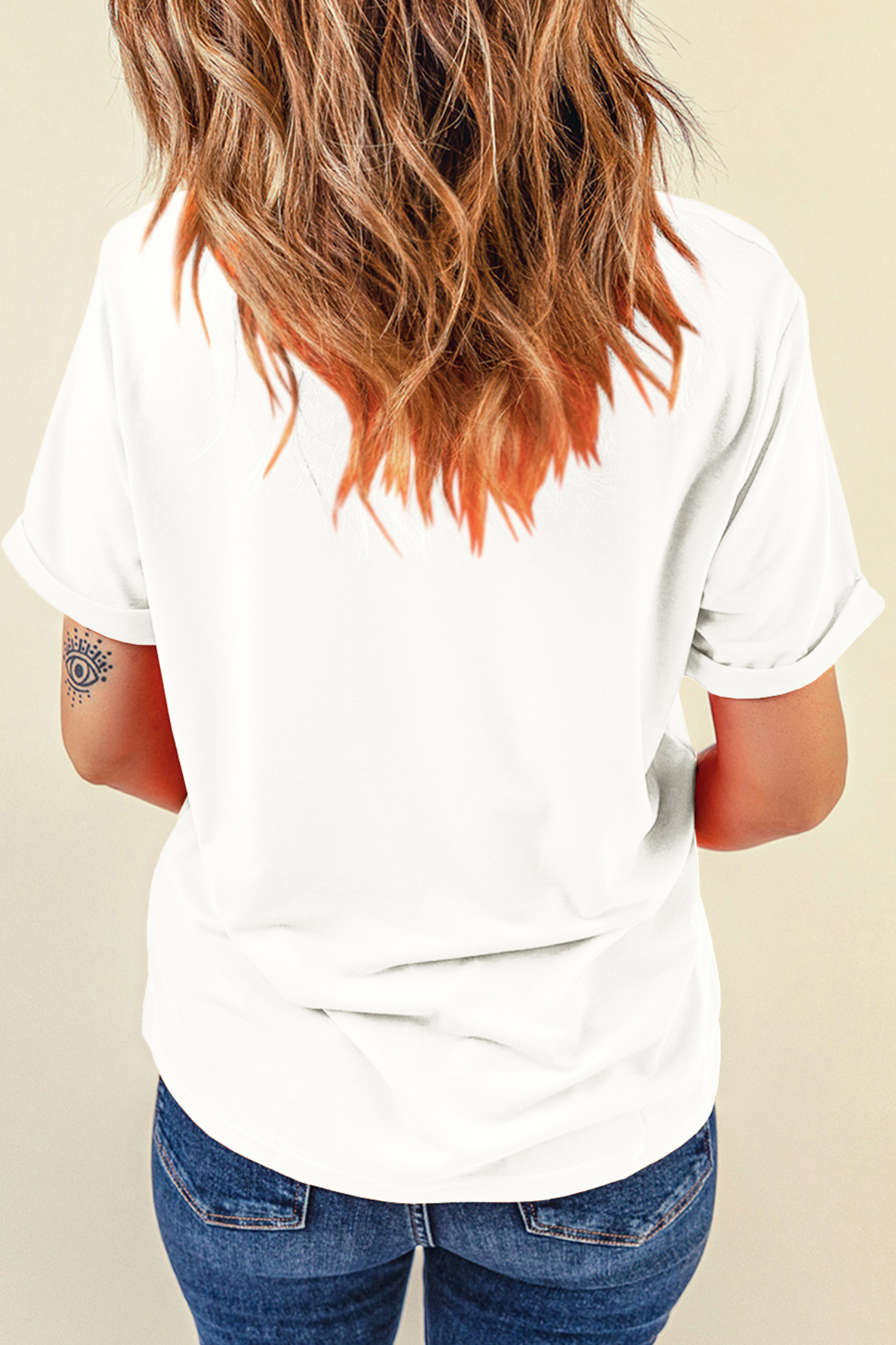 White Diverse Clover Print St Patricks Day T Shirt - loveforevers