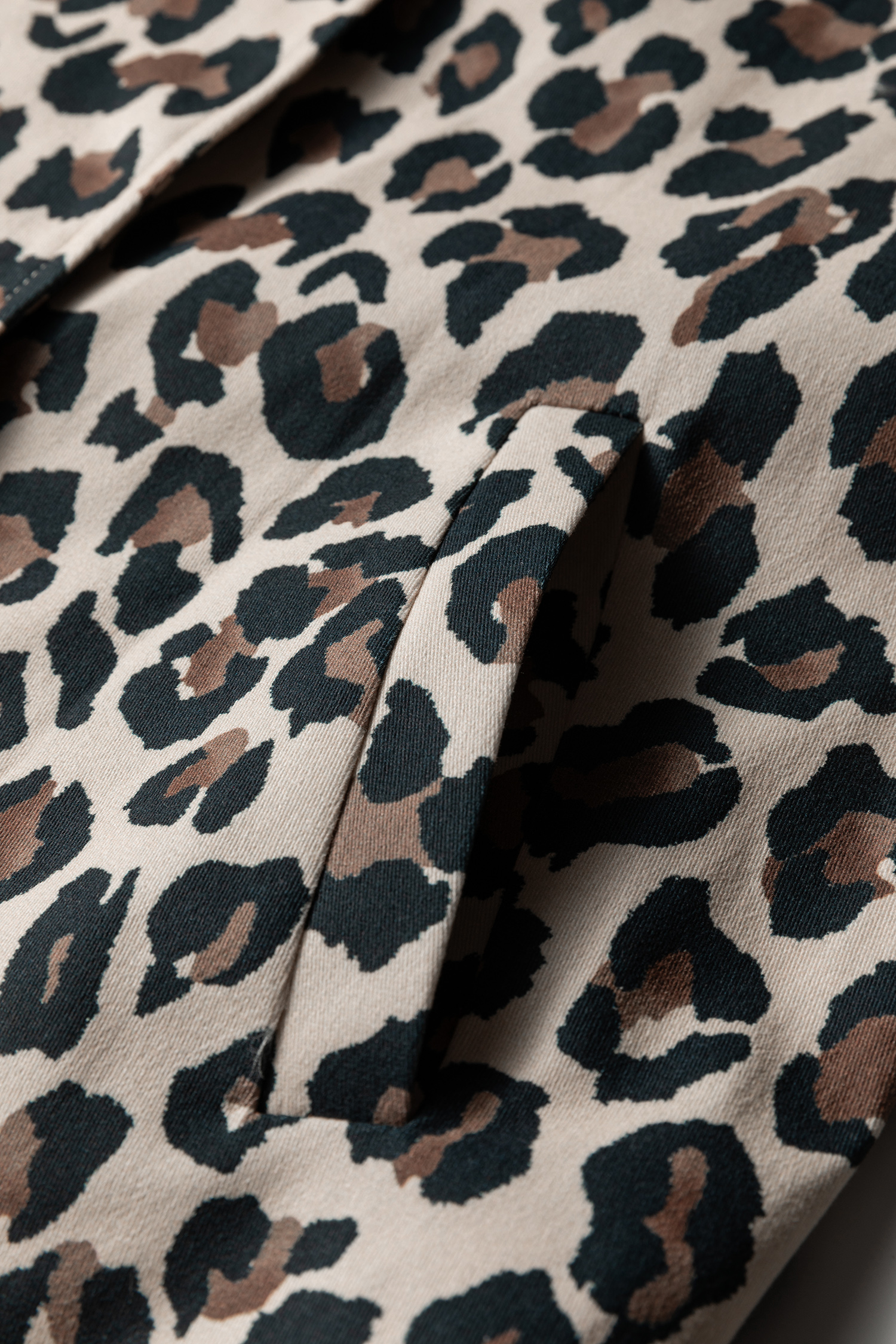 Brown Leopard Open Front Jacket Vest - loveforevers